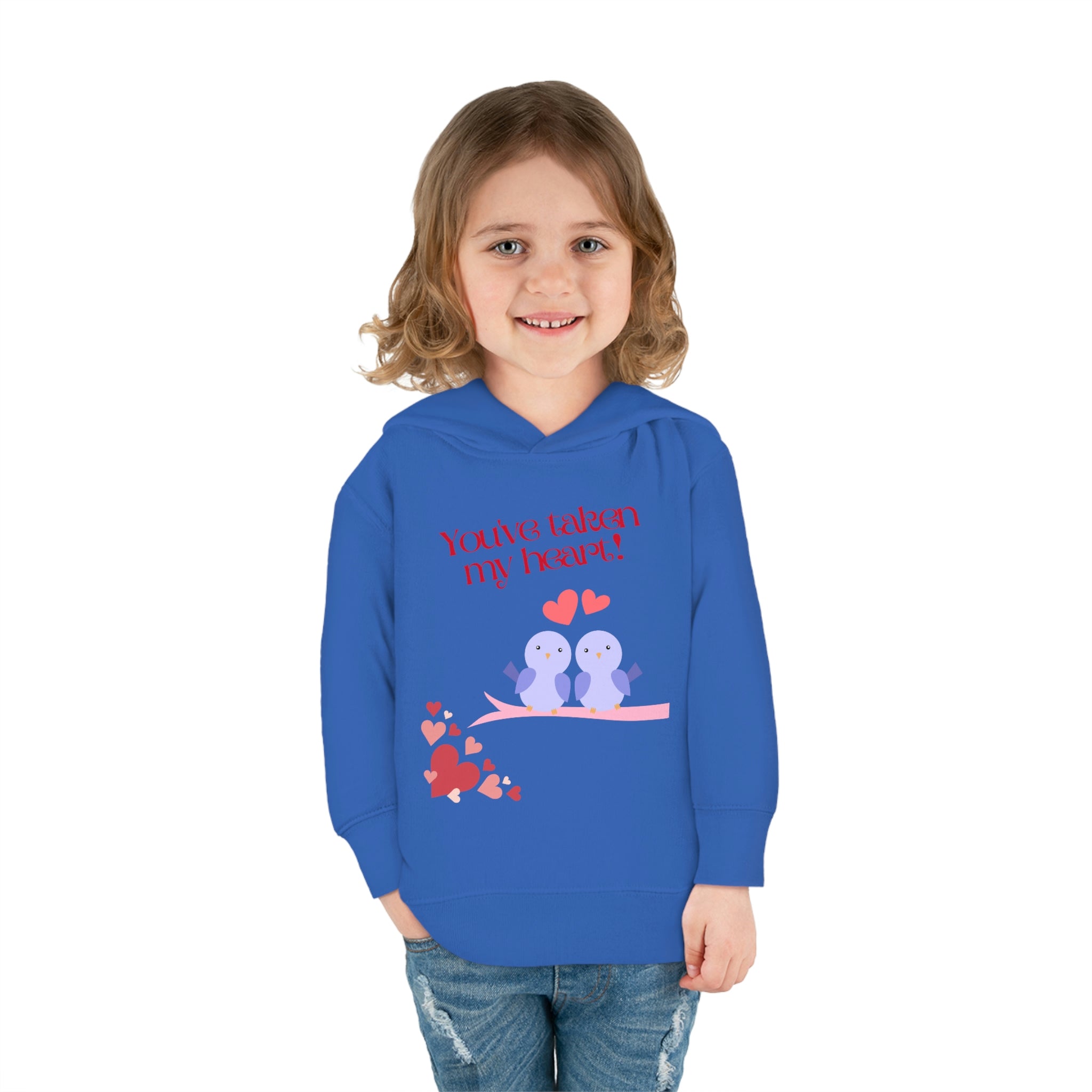 You've Taken My Heart! Toddler Pullover Fleece Hoodie