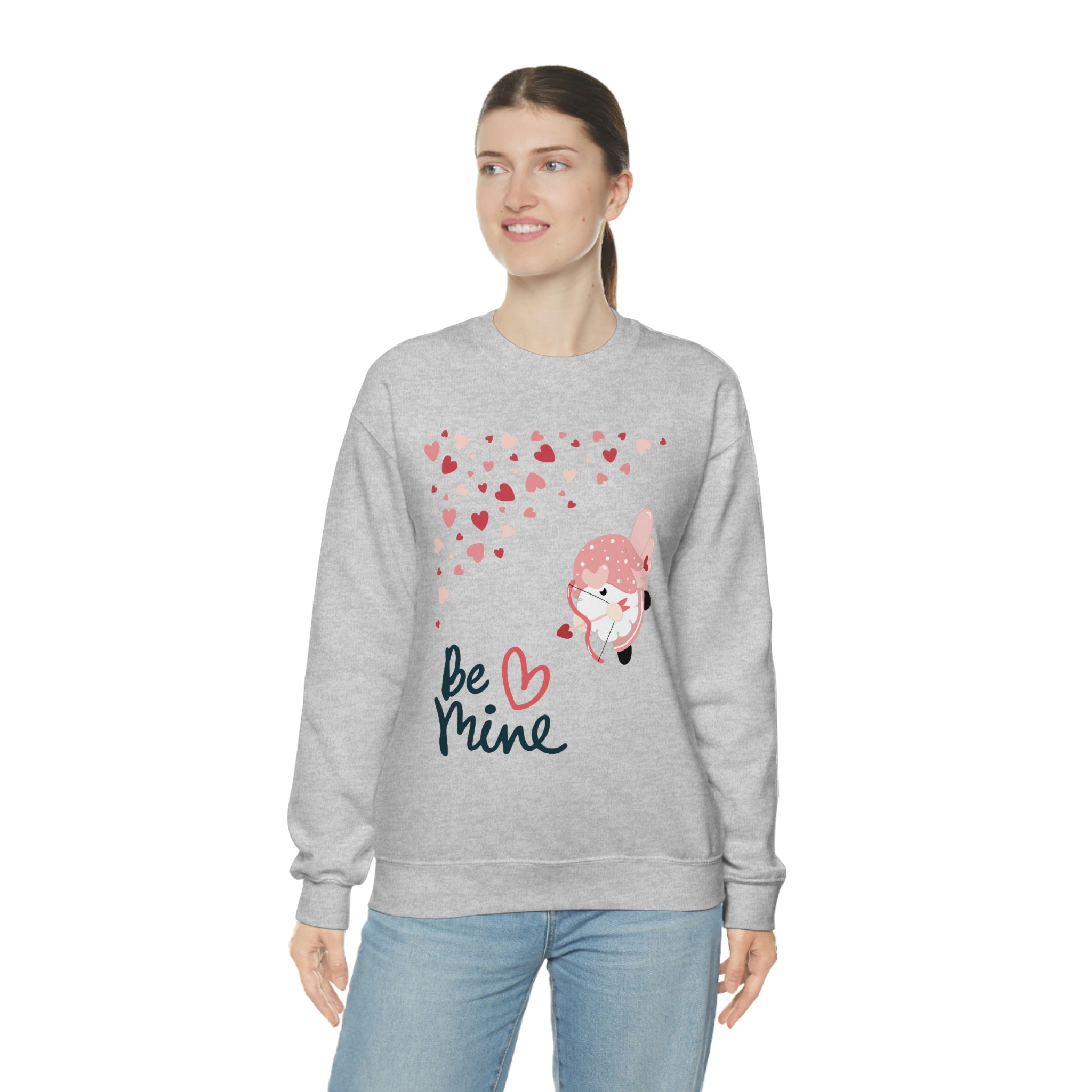 Be Mine Gnome!! Unisex Heavy Blend™ Crewneck Sweatshirt