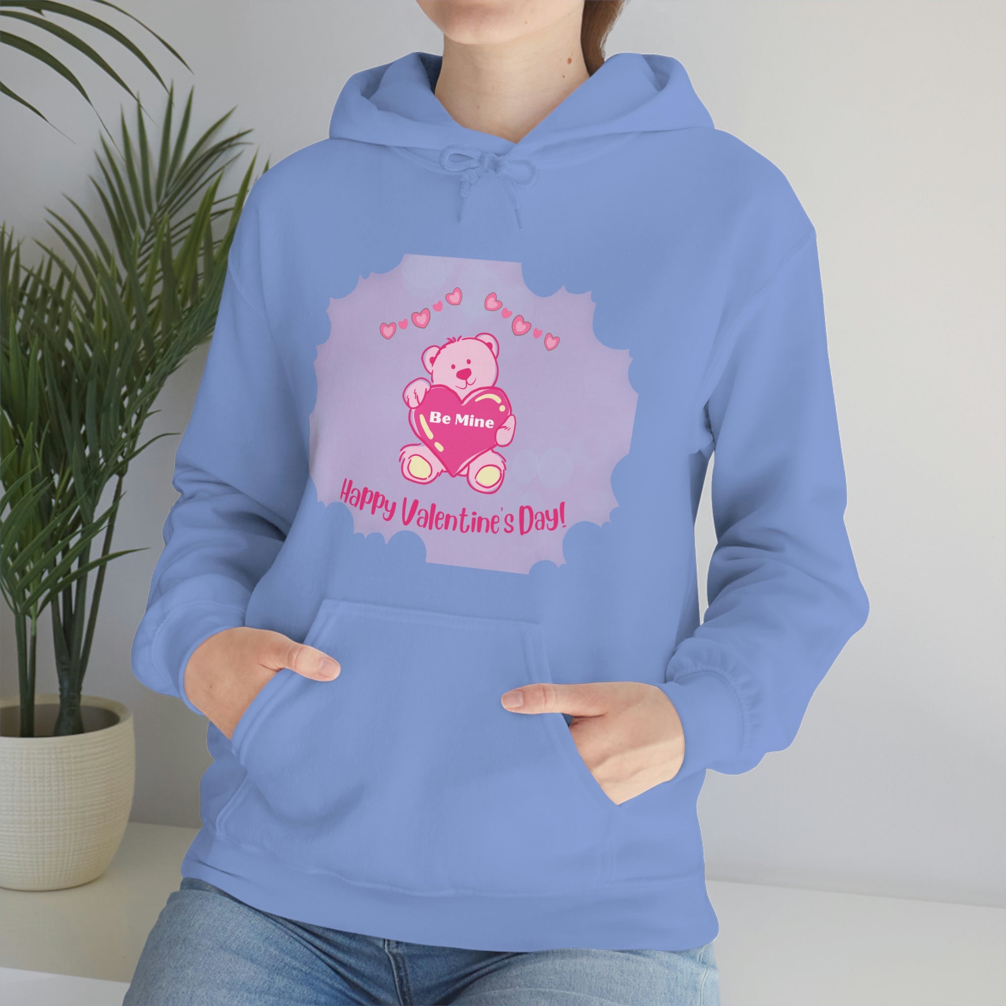 Happy Valentine's Day Be Mine Unisex Heavy Blend™ Hooded Sweatshirt