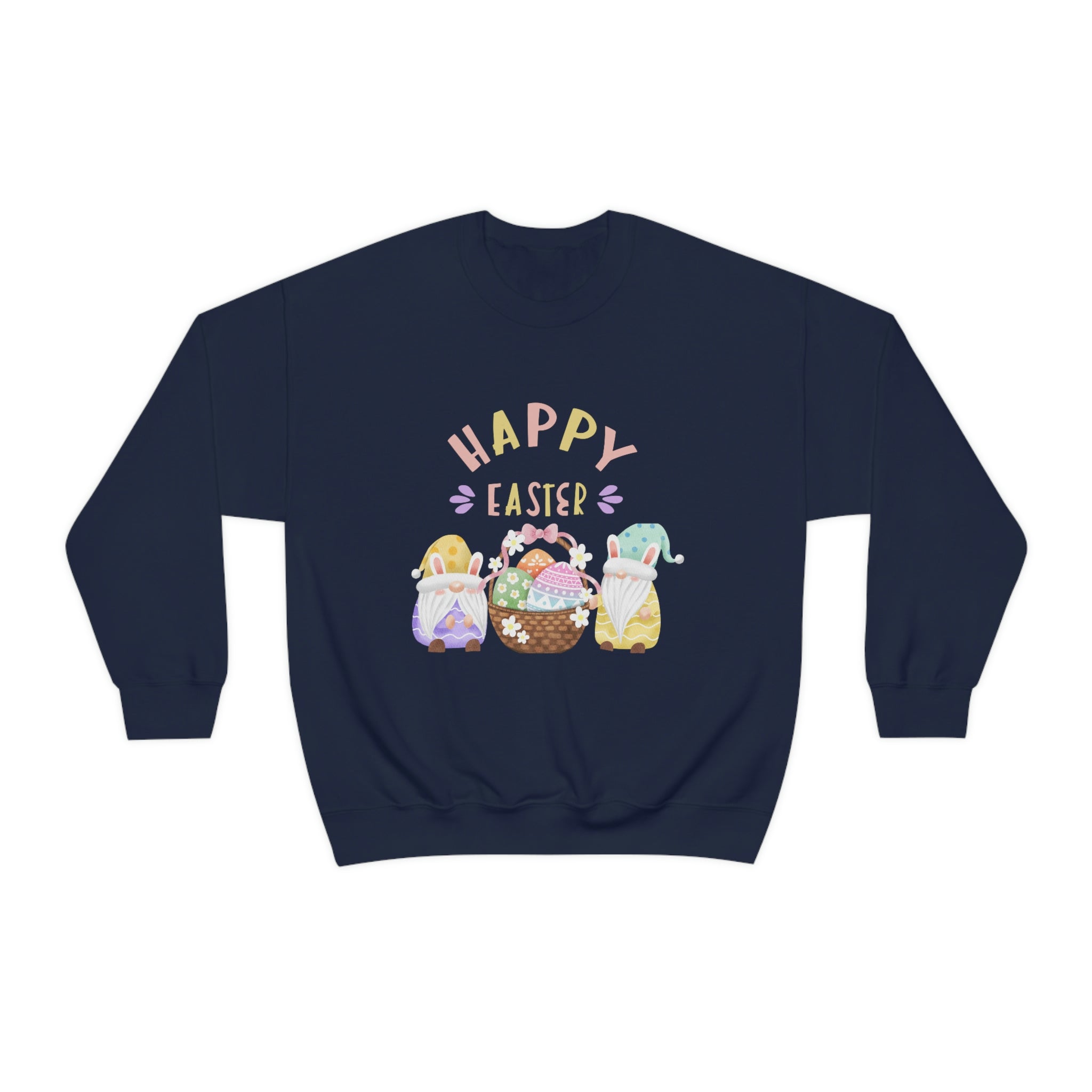 Happy Easter Gnome Unisex Heavy Blend™ Crewneck Sweatshirt