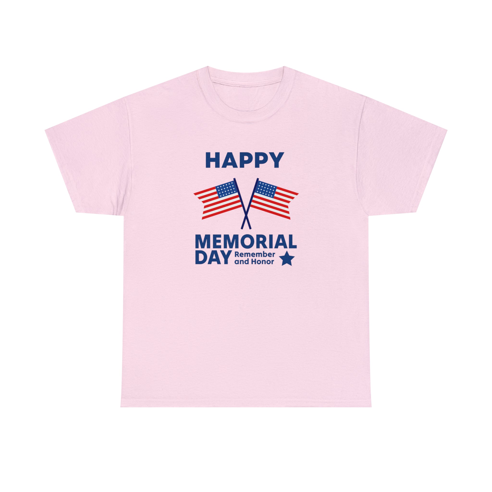 Happy Memorial Day Unisex Heavy Cotton Tee