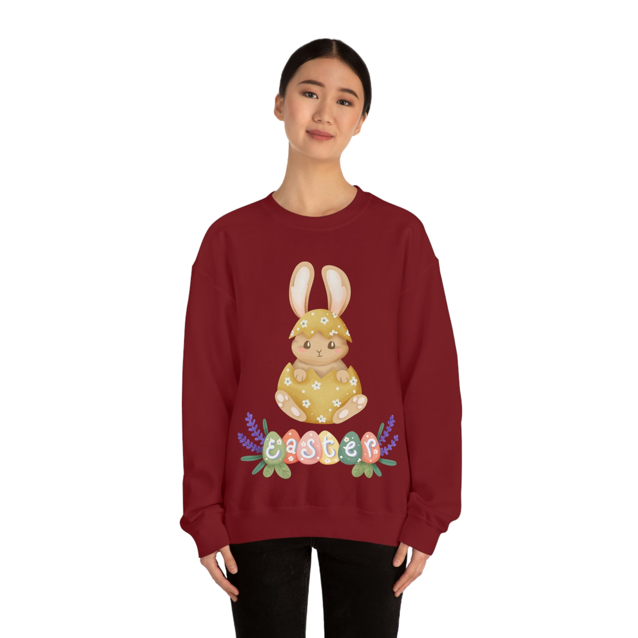 Easter Hunt Is On Unisex Heavy Blend™ Crewneck Sweatshirt