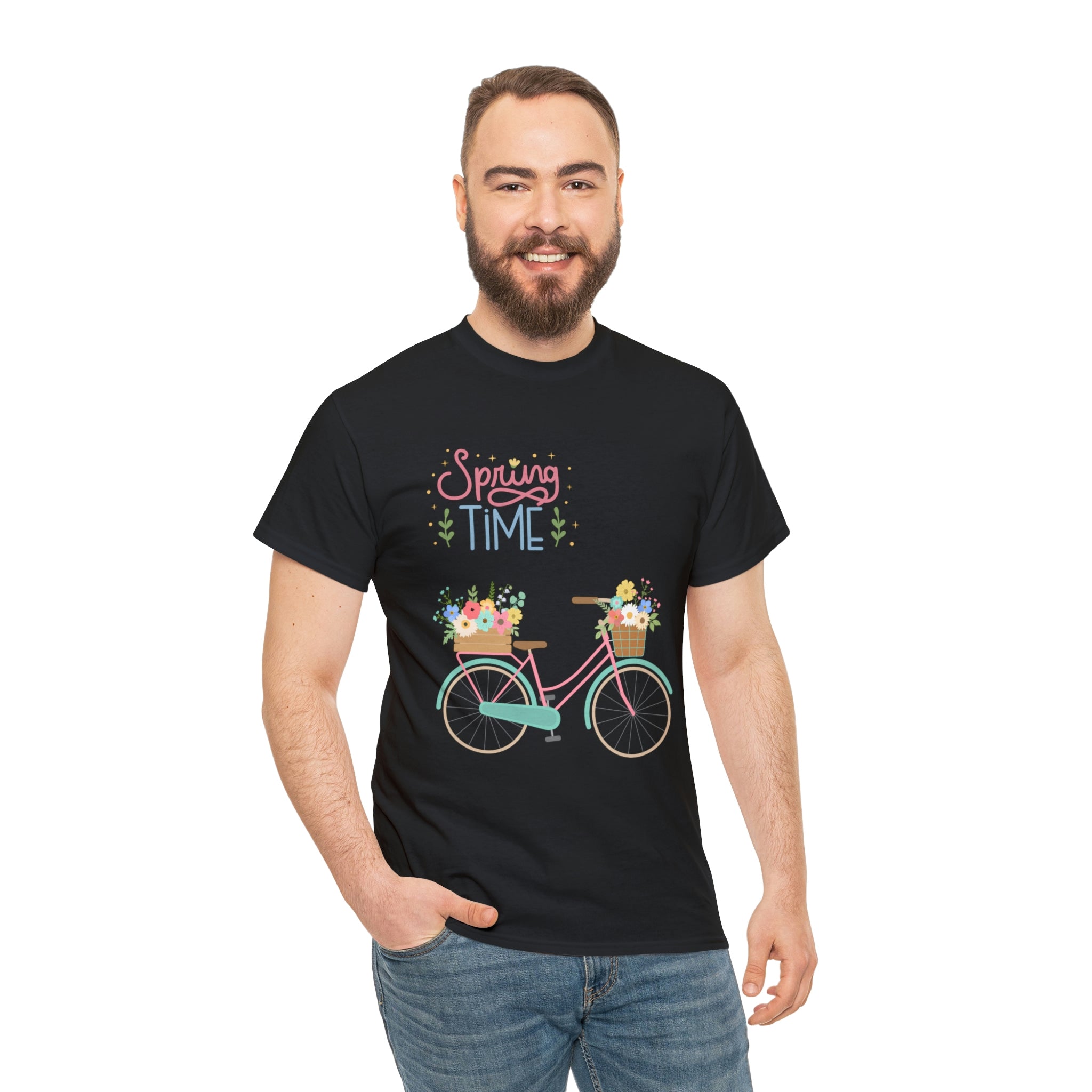Spring Time Unisex Heavy Cotton Tee