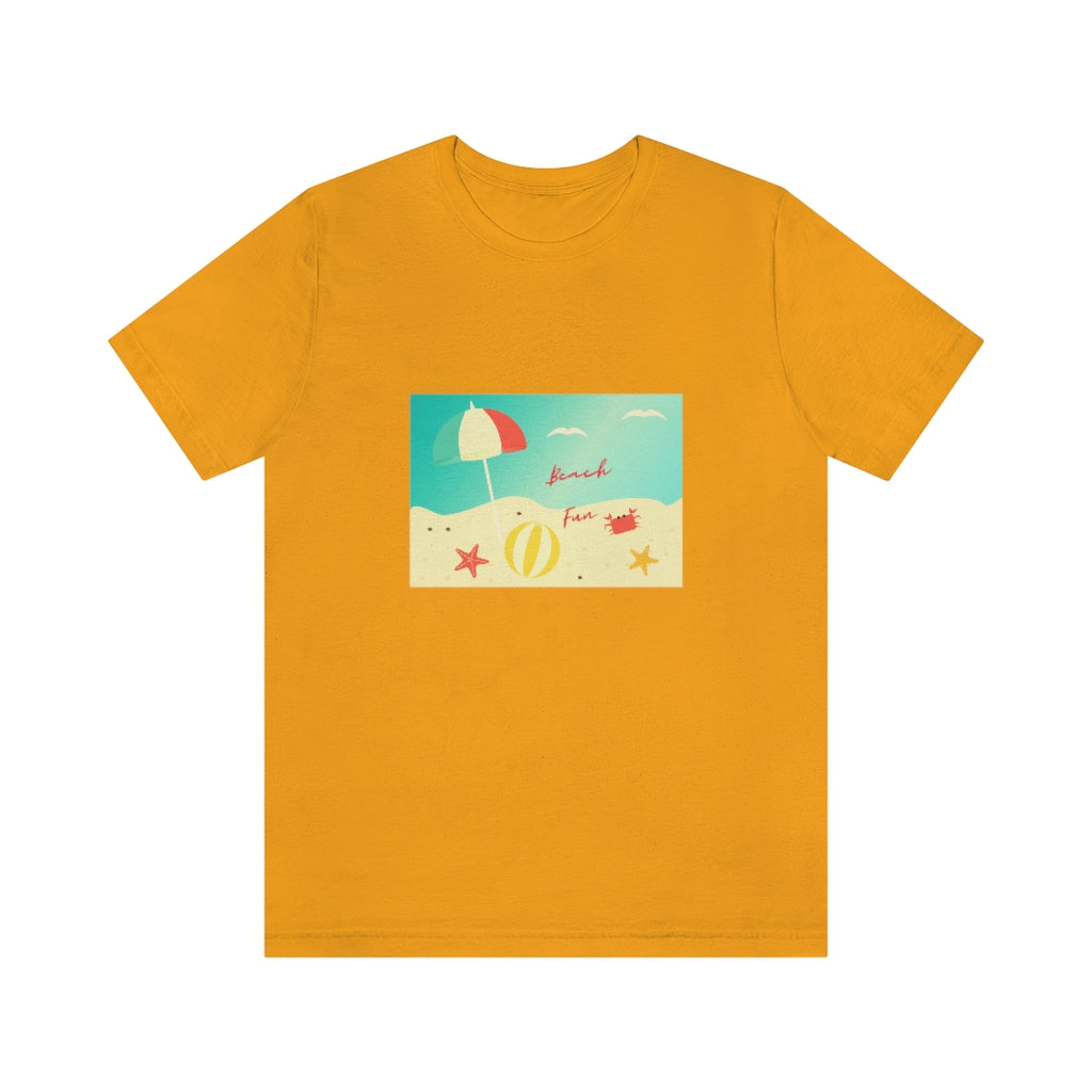 Beach Fun Unisex Jersey Short Sleeve Tee