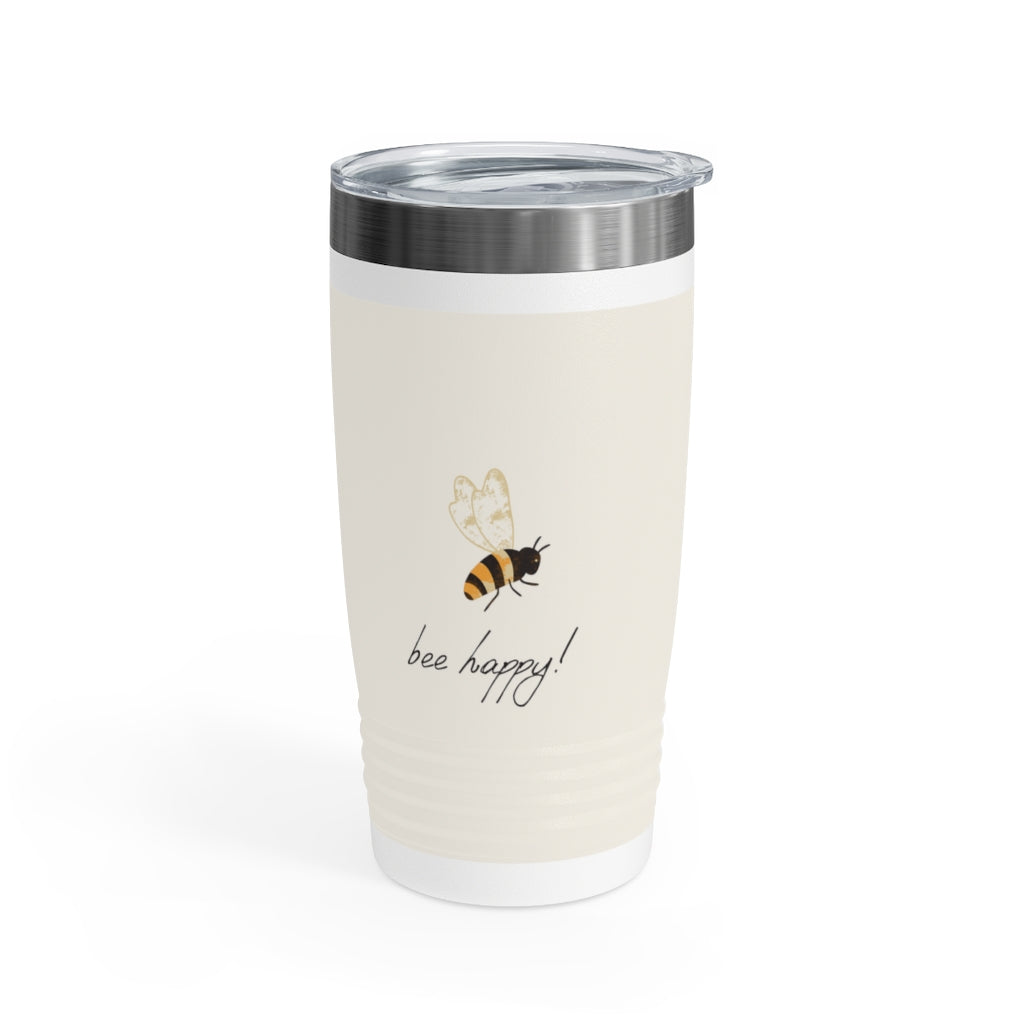 Bee Happy Ringneck Tumbler, 20oz