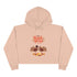 Cute Thanksgiving Turkey Pilgrim Crop Hoodie