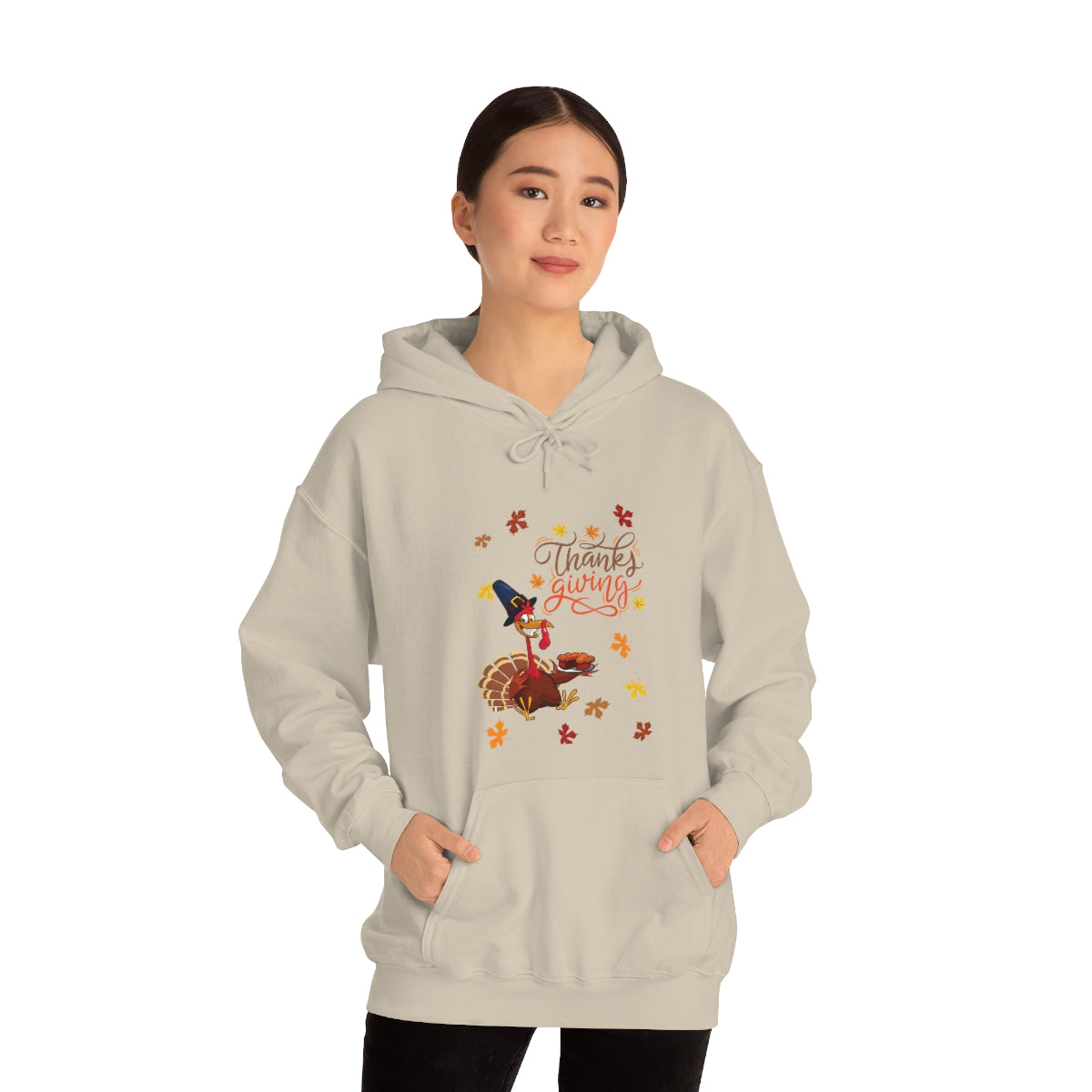 Thanksgiving Turkey Unisex Heavy Blend™ Hooded Sweatshirt