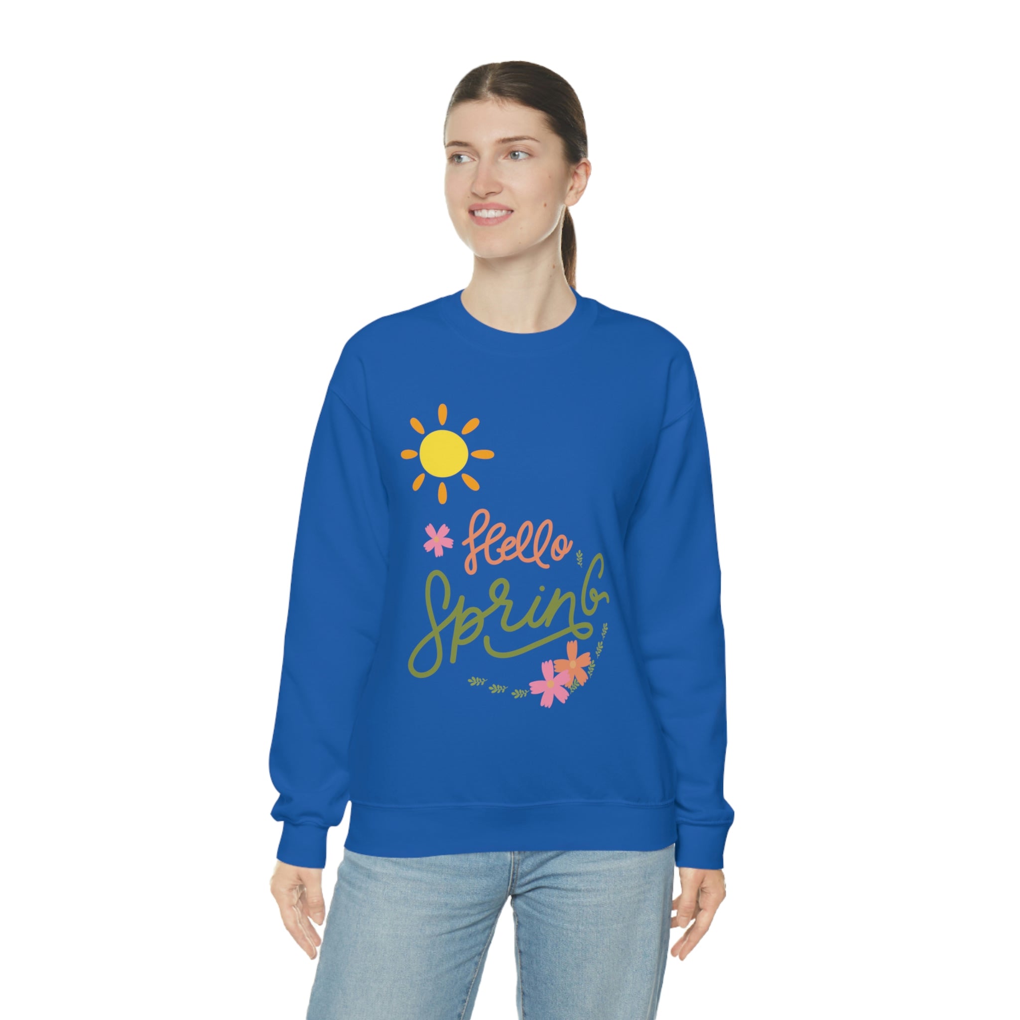 Spring Sunshine Unisex Heavy Blend™ Crewneck Sweatshirt