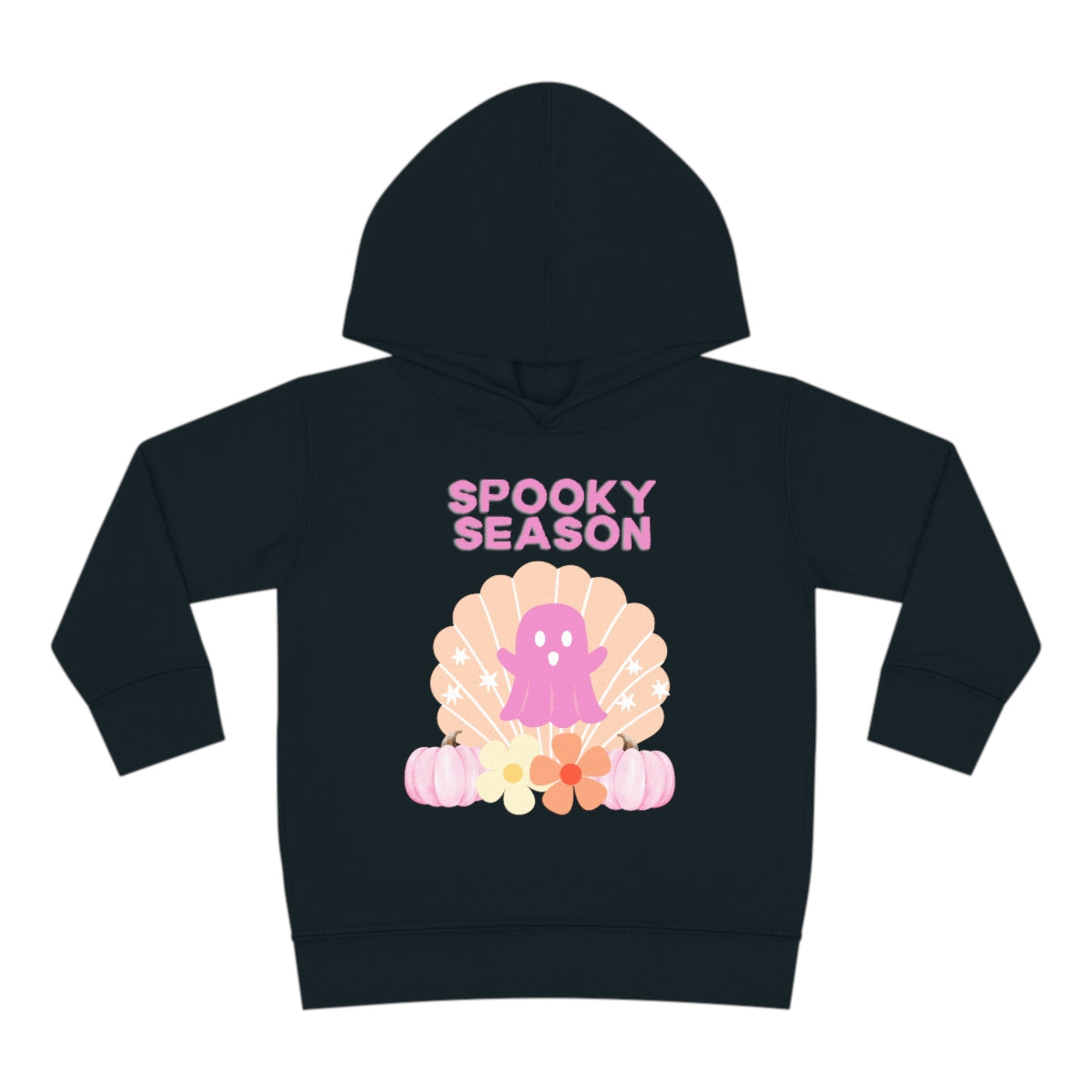 Spooky Season Toddler Pullover Fleece Hoodie