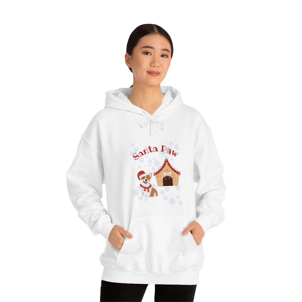 Santa Paw Unisex Heavy Blend™ Hooded Sweatshirt