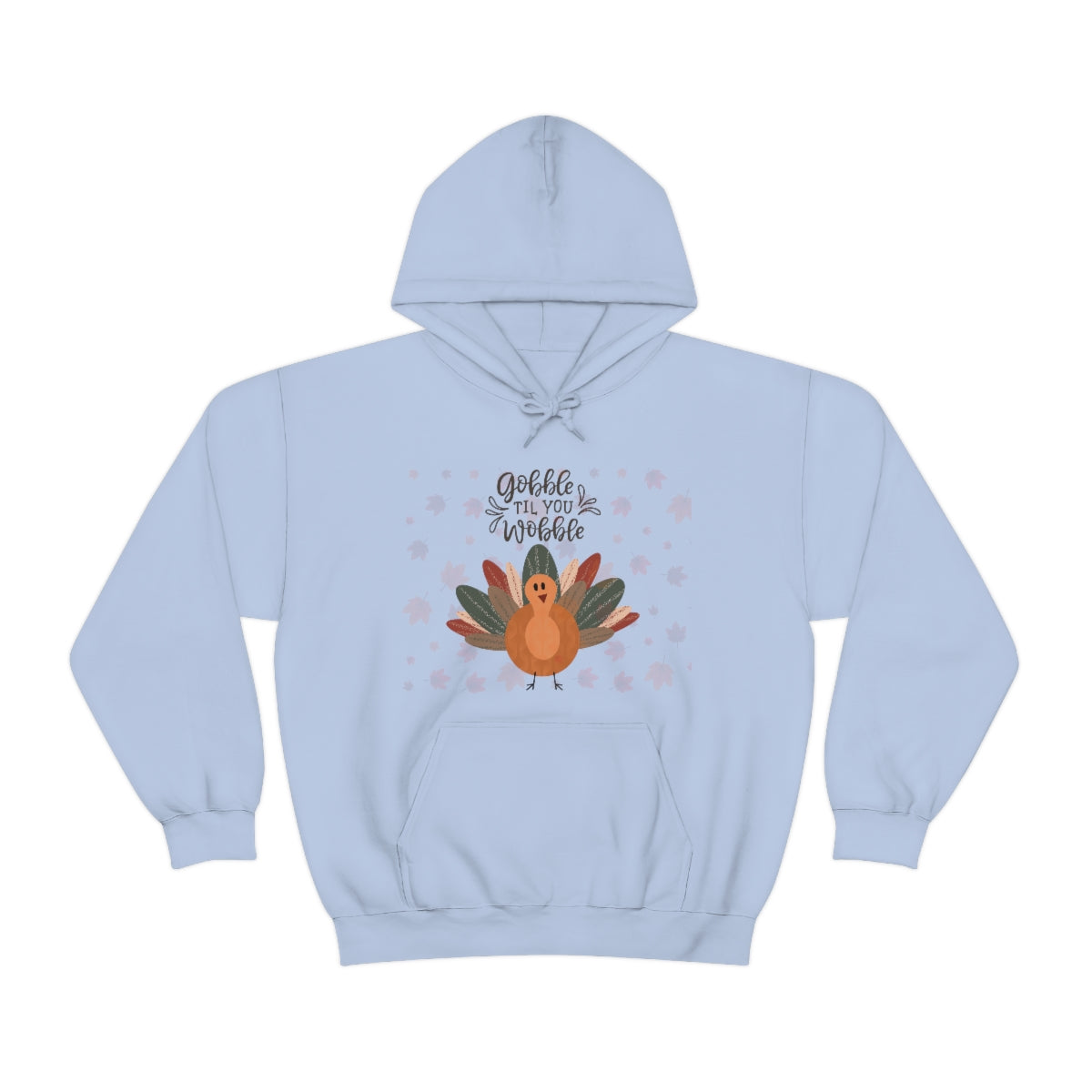 Gobble Til You Wobble Unisex Heavy Blend™ Hooded Sweatshirt