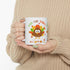 Peace Love Turkey Ceramic Mug 11oz