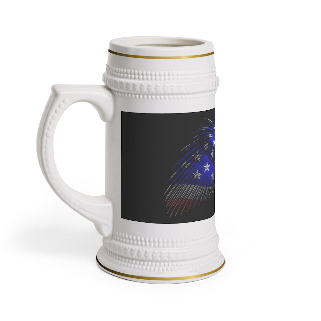 Old Glory Stein Mug