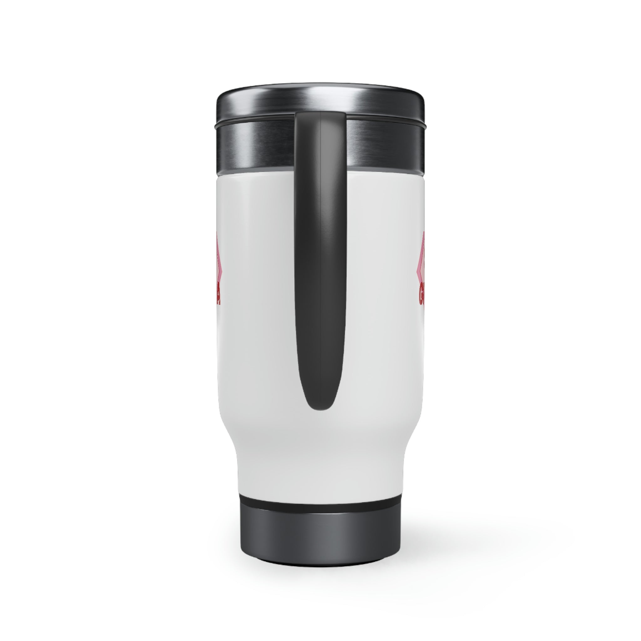 Super Grandma Stainless Steel Travel Mug with Handle, 14oz