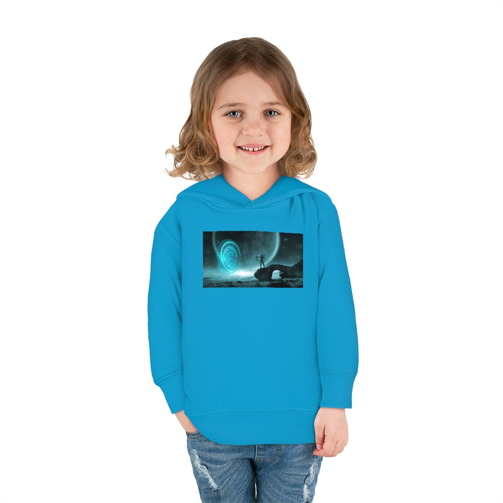 Mystical Moon Toddler Pullover Fleece Hoodie