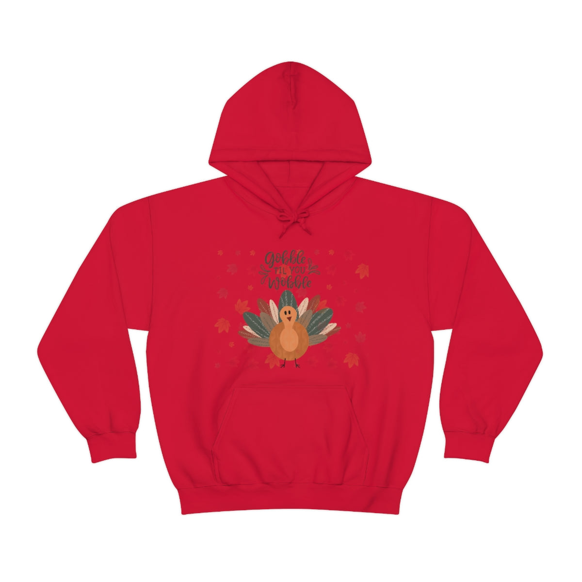 Gobble Til You Wobble Unisex Heavy Blend™ Hooded Sweatshirt