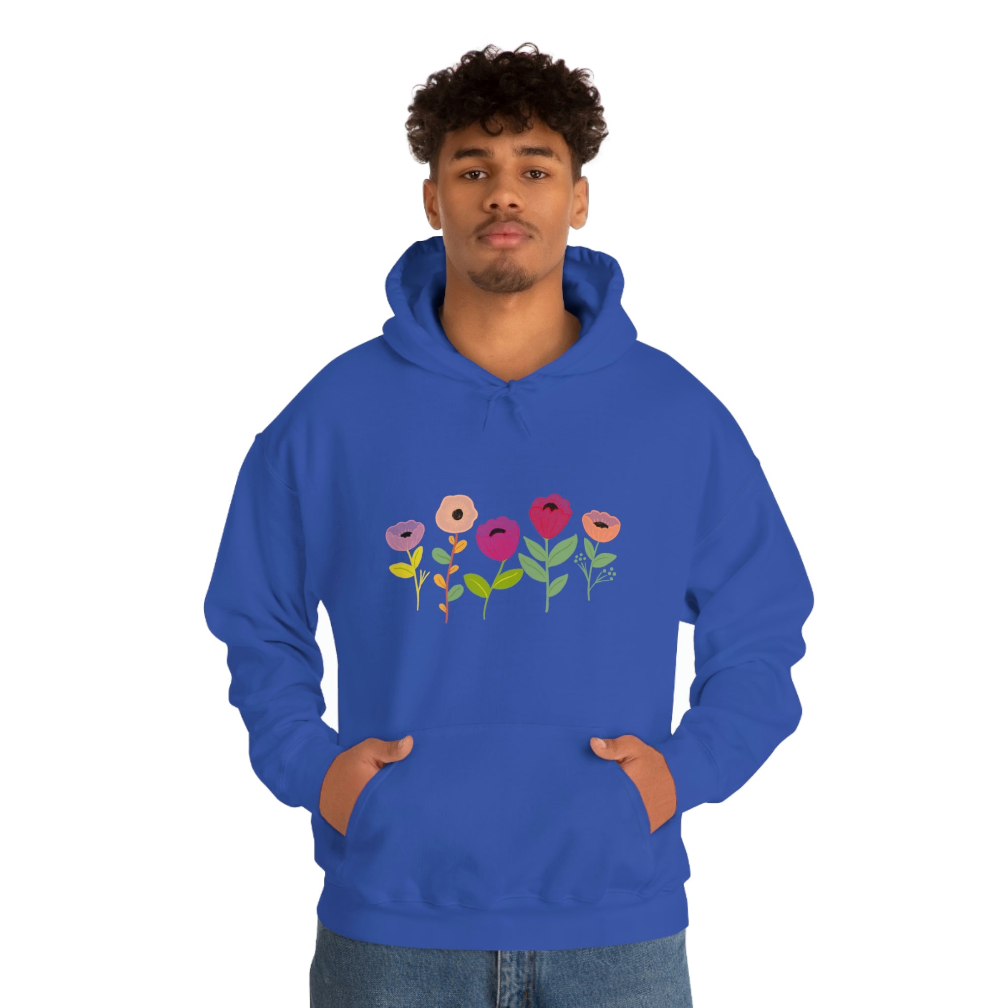 Spring Flowers Unisex Heavy Blend™ Hooded Sweatshirt