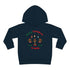 Gnome Merry Christmas Toddler Pullover Fleece Hoodie