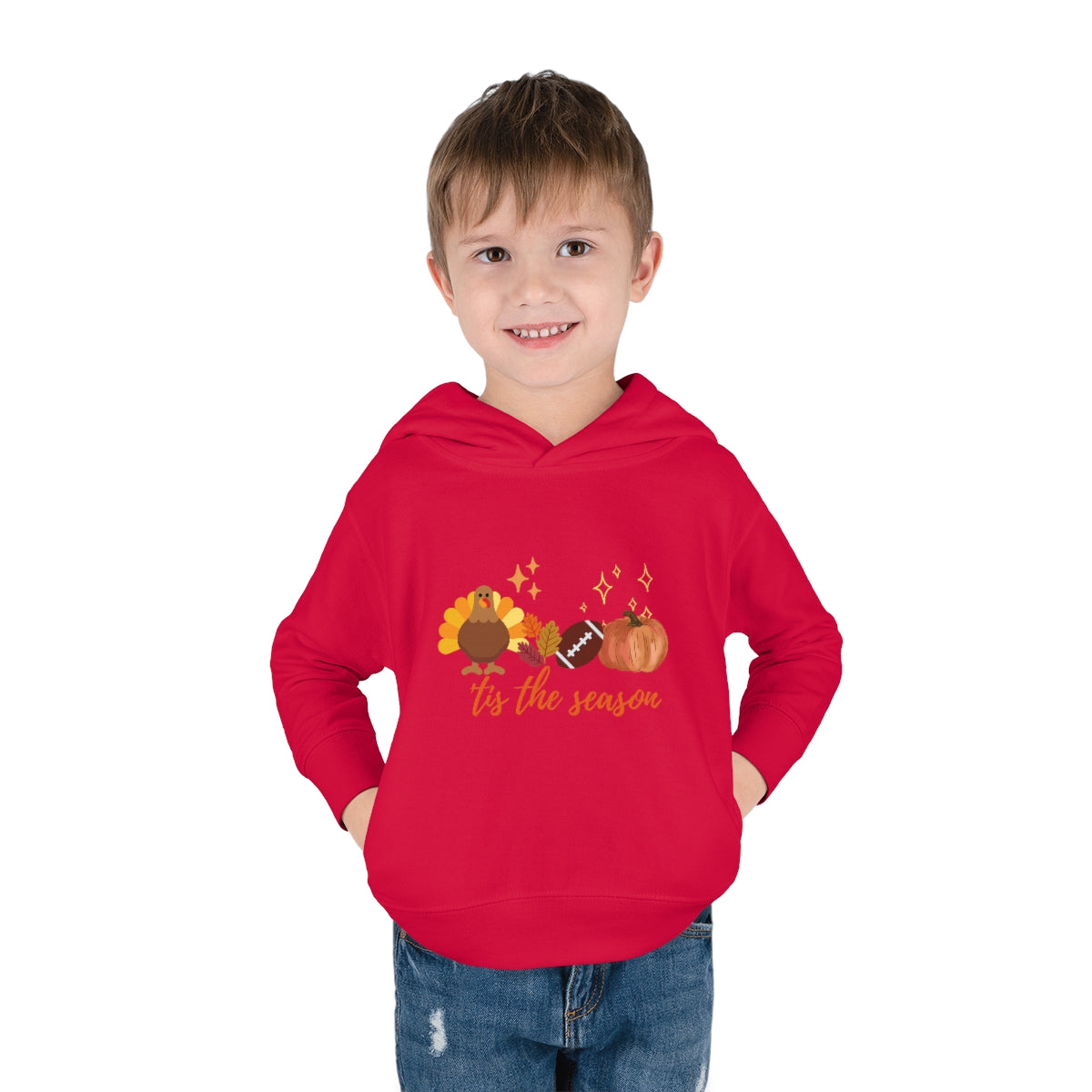 'TisThe Season Toddler Pullover Fleece Hoodie