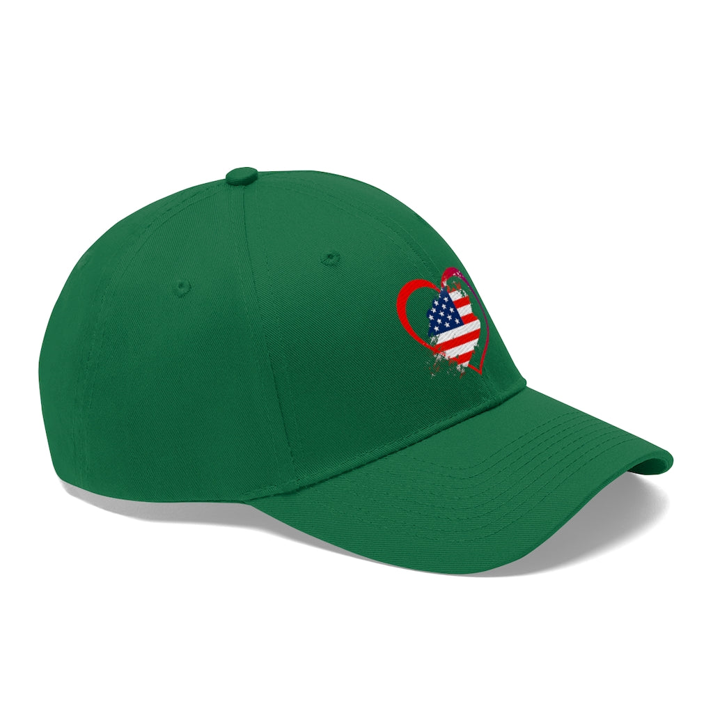 Love America Unisex Twill Hat