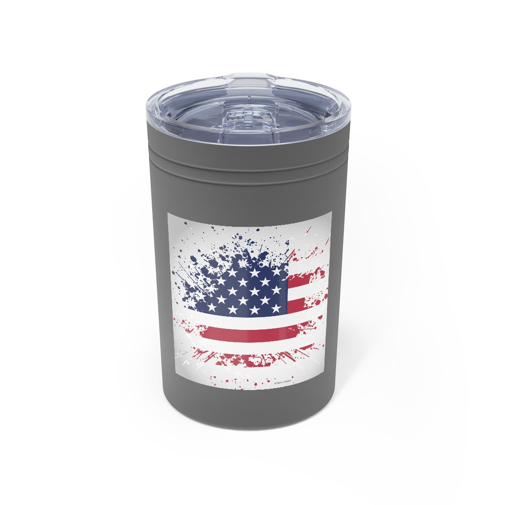 Old Glory Vacuum Tumbler & Insulator, 11oz.