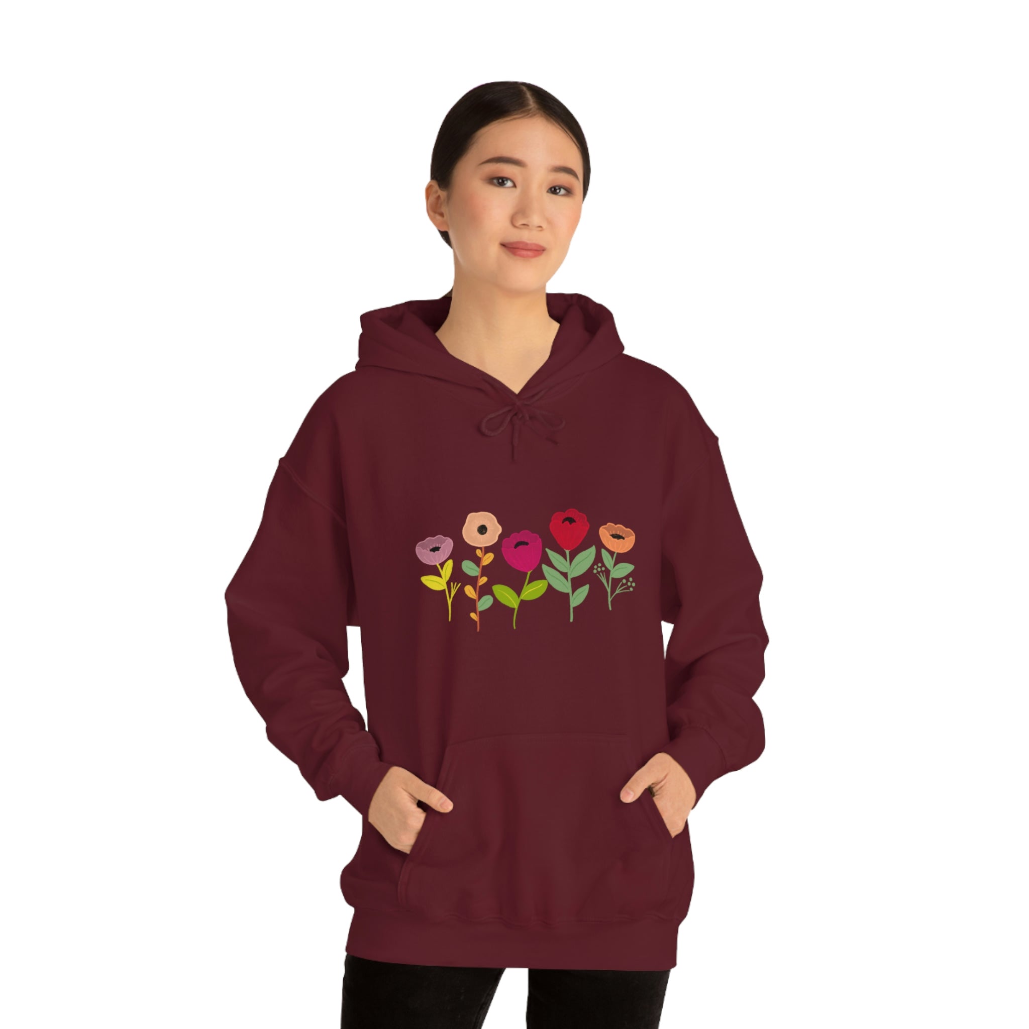 Spring Flowers Unisex Heavy Blend™ Hooded Sweatshirt