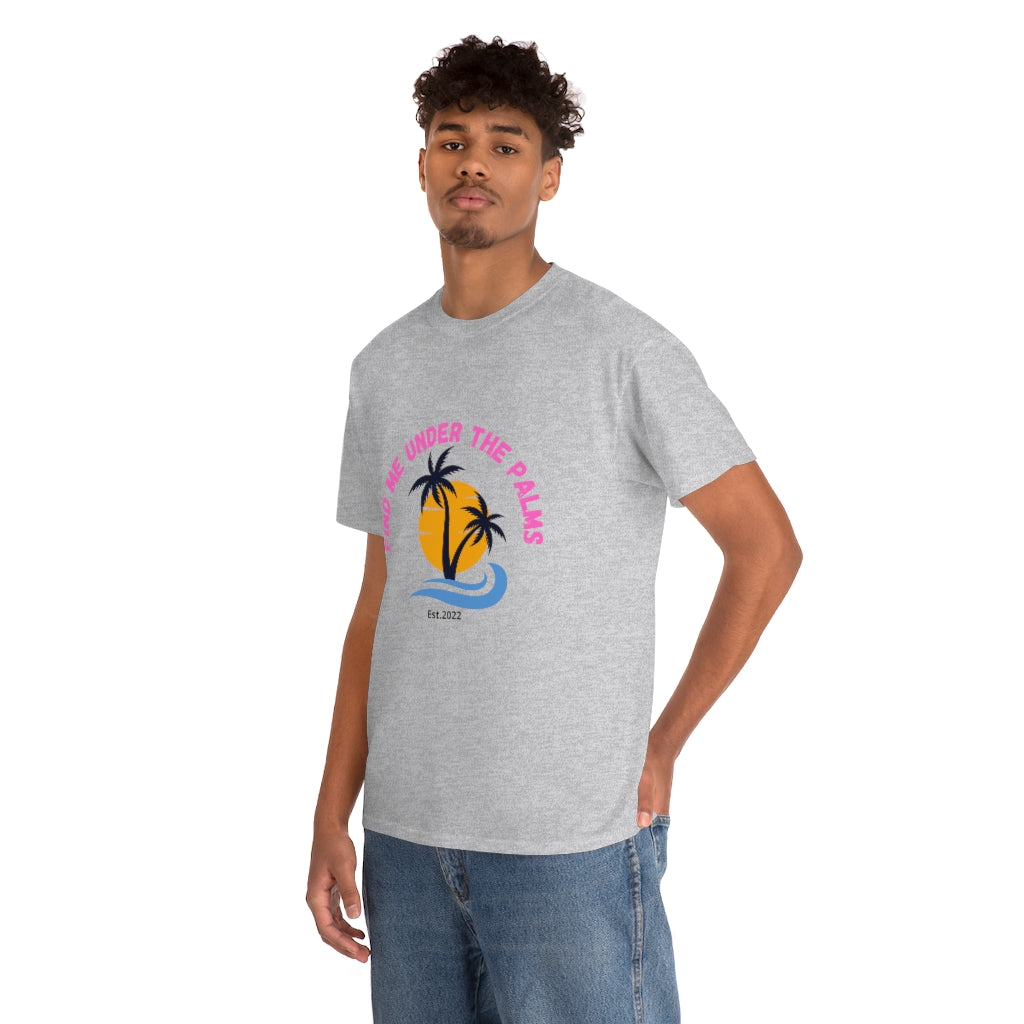 Find Under The Palms Unisex Heavy Cotton Tee