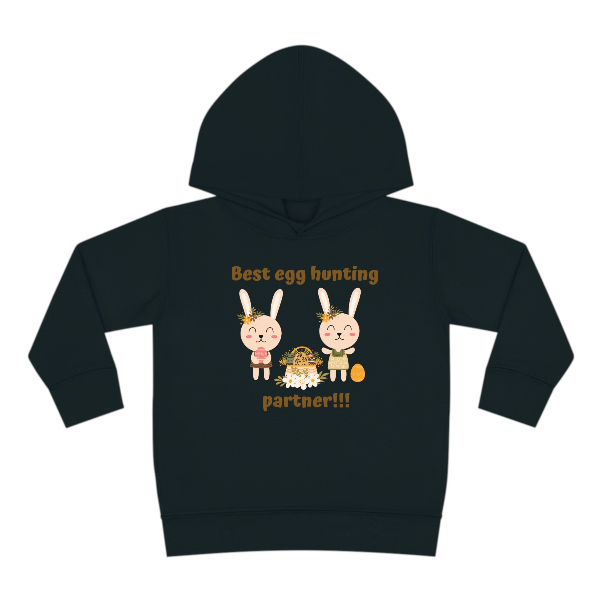 Egg Easter Partner Toddler Pullover Fleece Hoodie