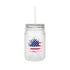 Old Glory Mason Jar