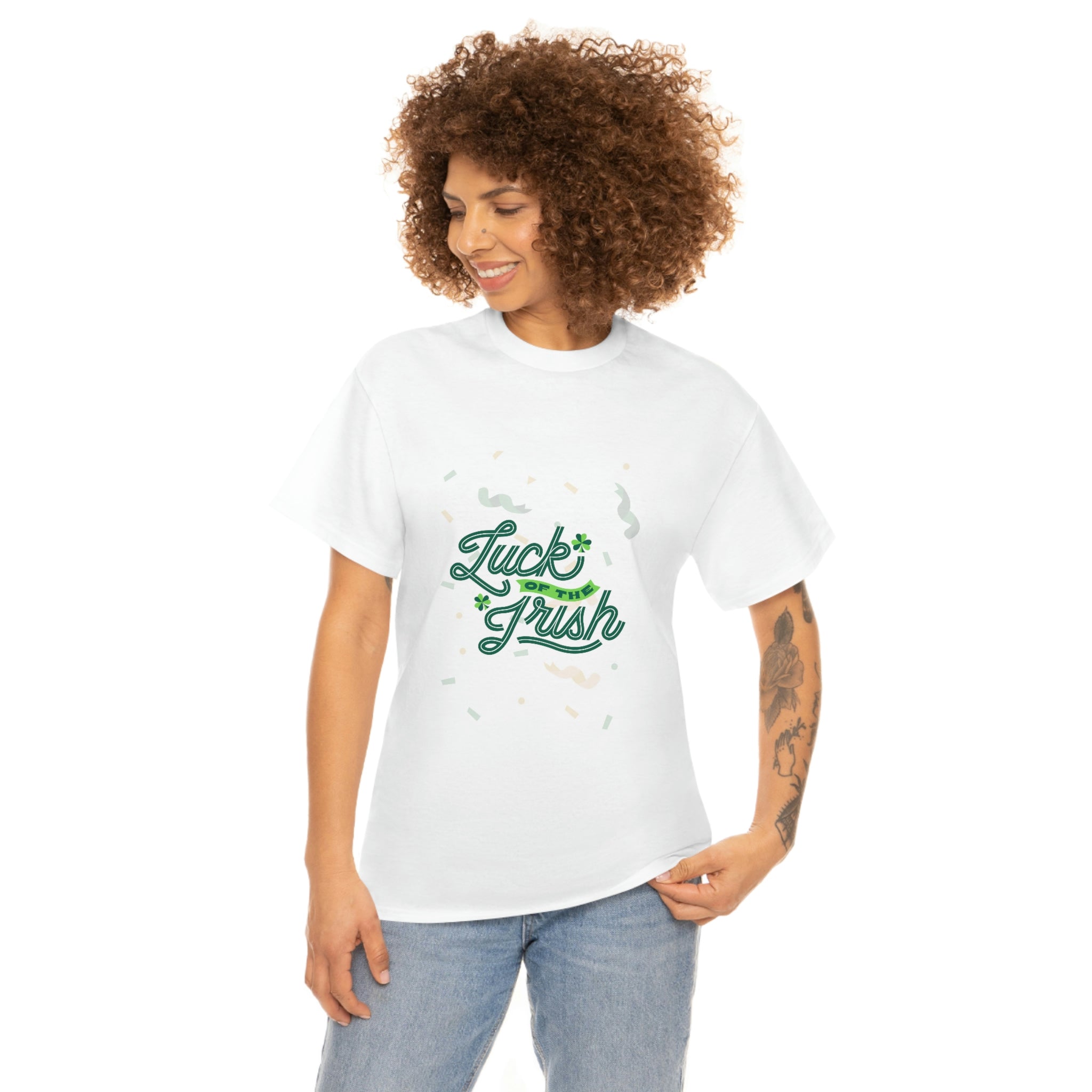 Luck Of The Irish Unisex Heavy Cotton Tee