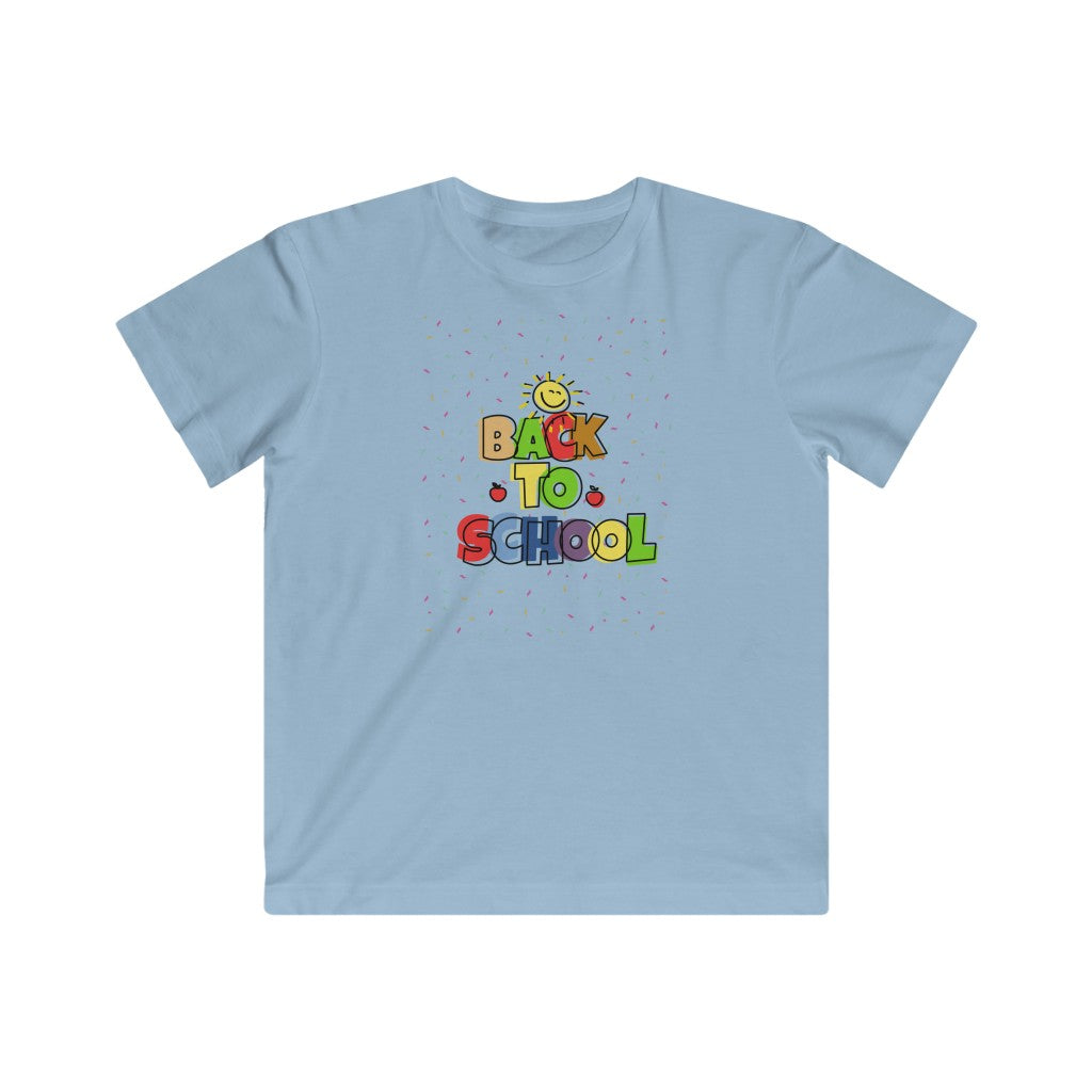 Sunny Back to School Boys Fine Jersey Tee