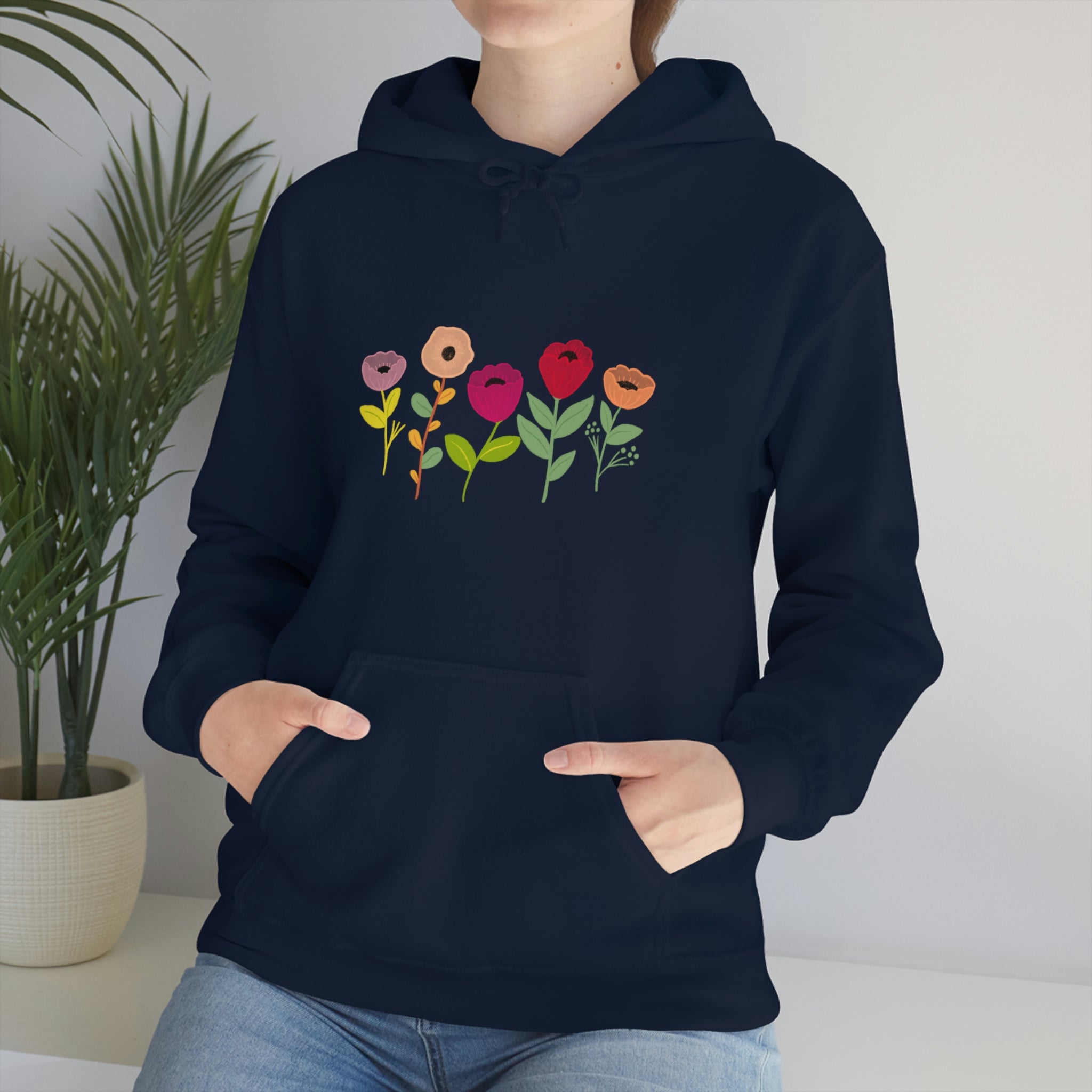 Spring Flowers Unisex Heavy Blend™ Hooded Sweatshirt