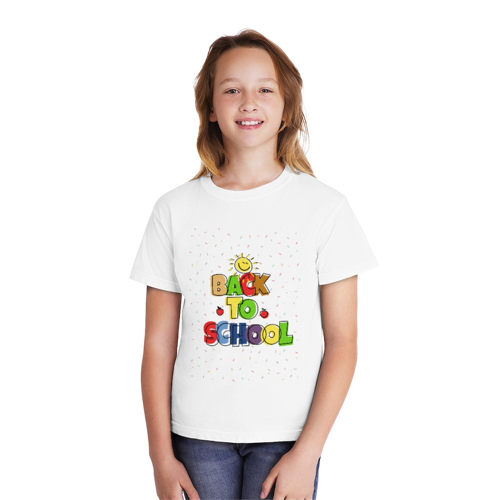 Sunny Back to School Youth Midweight Tee