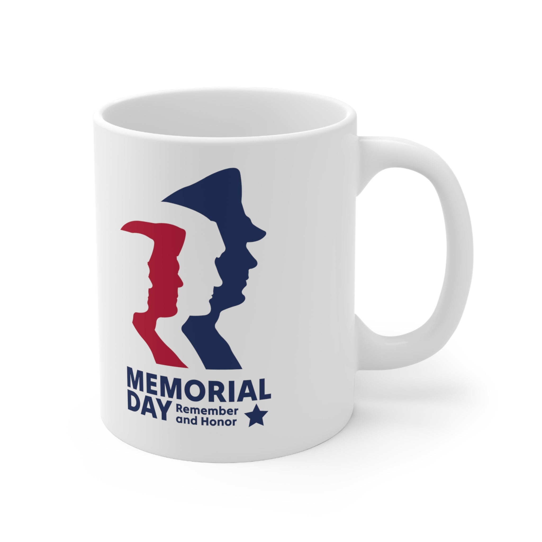 Memorial Day Heroes Ceramic Mug 11oz