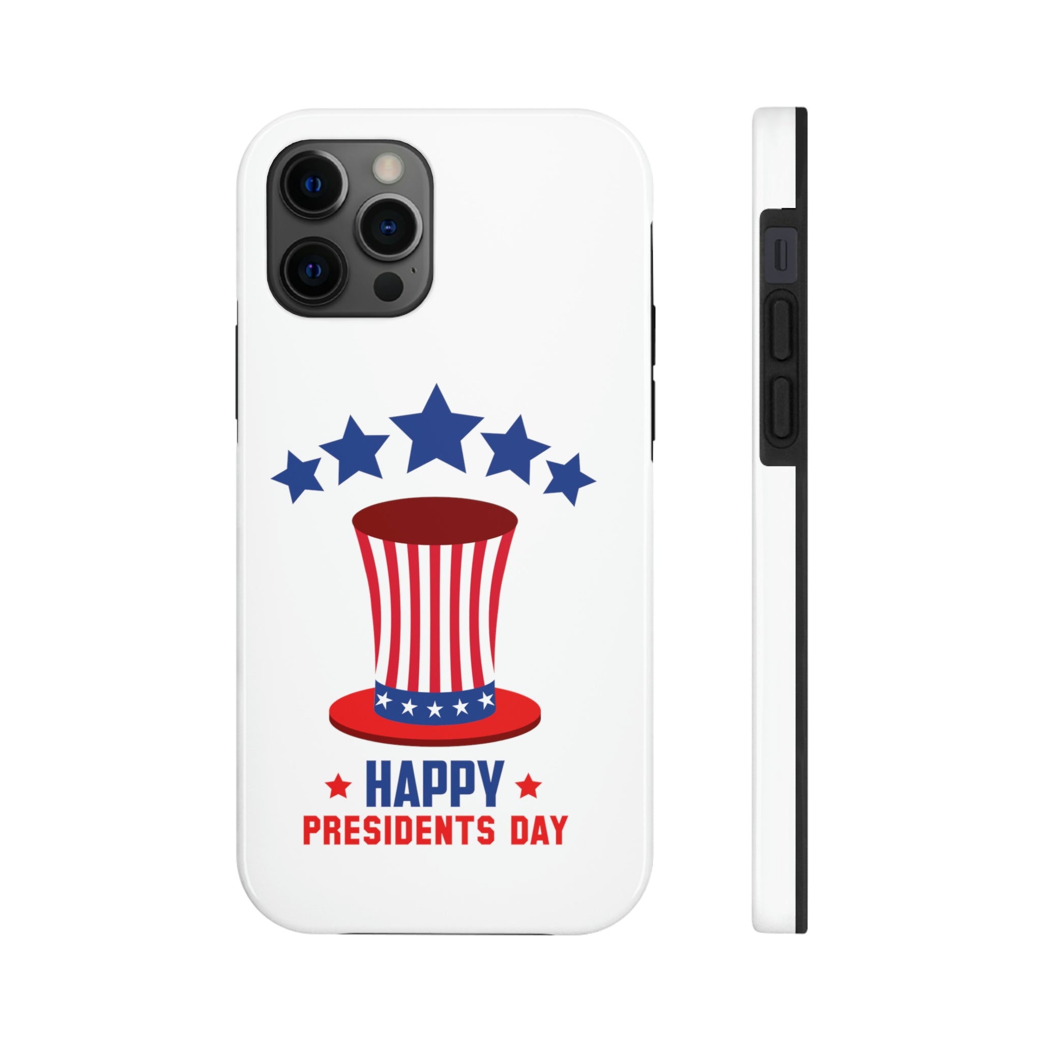 Happy President's Day Hat Tough Phone Cases, Case-Mate