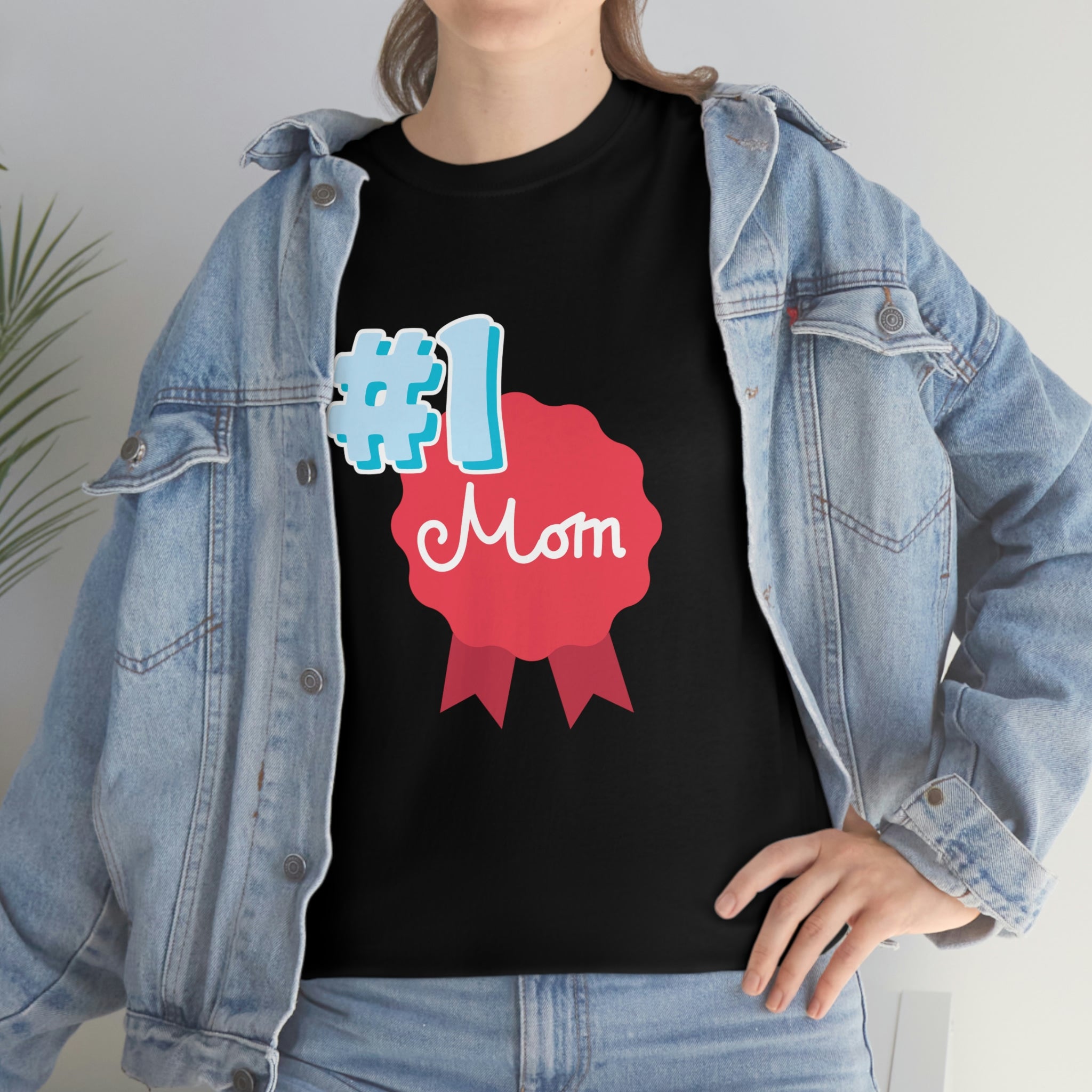 Mom You're No.1 Unisex Heavy Cotton Tee