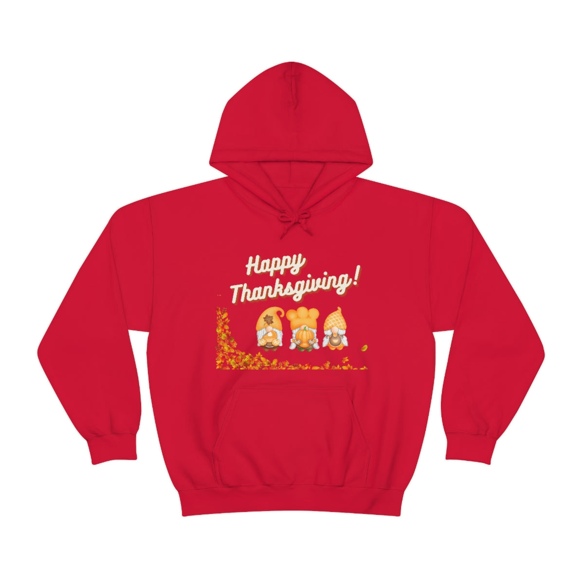 Happy Thanksgiving Gnome Unisex Heavy Blend™ Hooded Sweatshirt