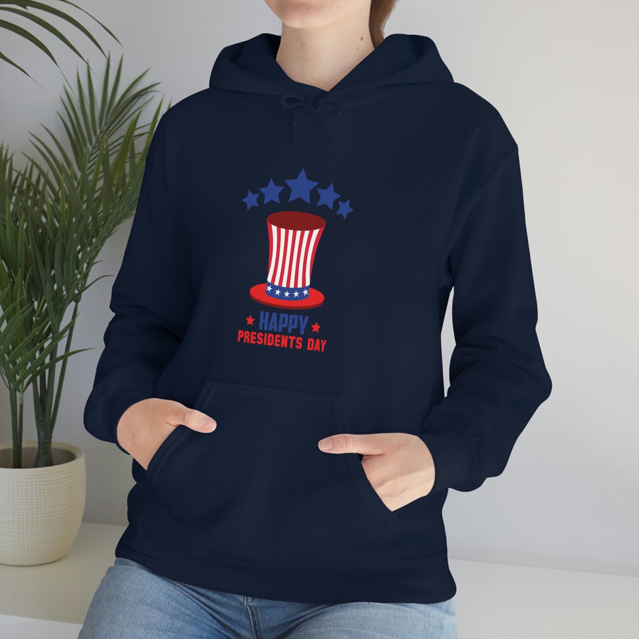 Happy President's Day Hat Unisex Heavy Blend™ Hooded Sweatshirt