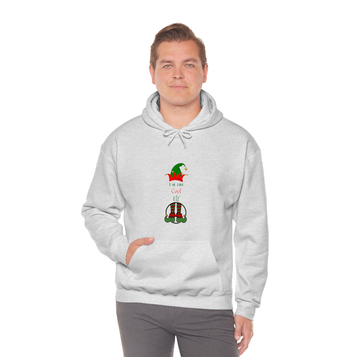 I'm The Cool Elf Unisex Heavy Blend™ Hooded Sweatshirt