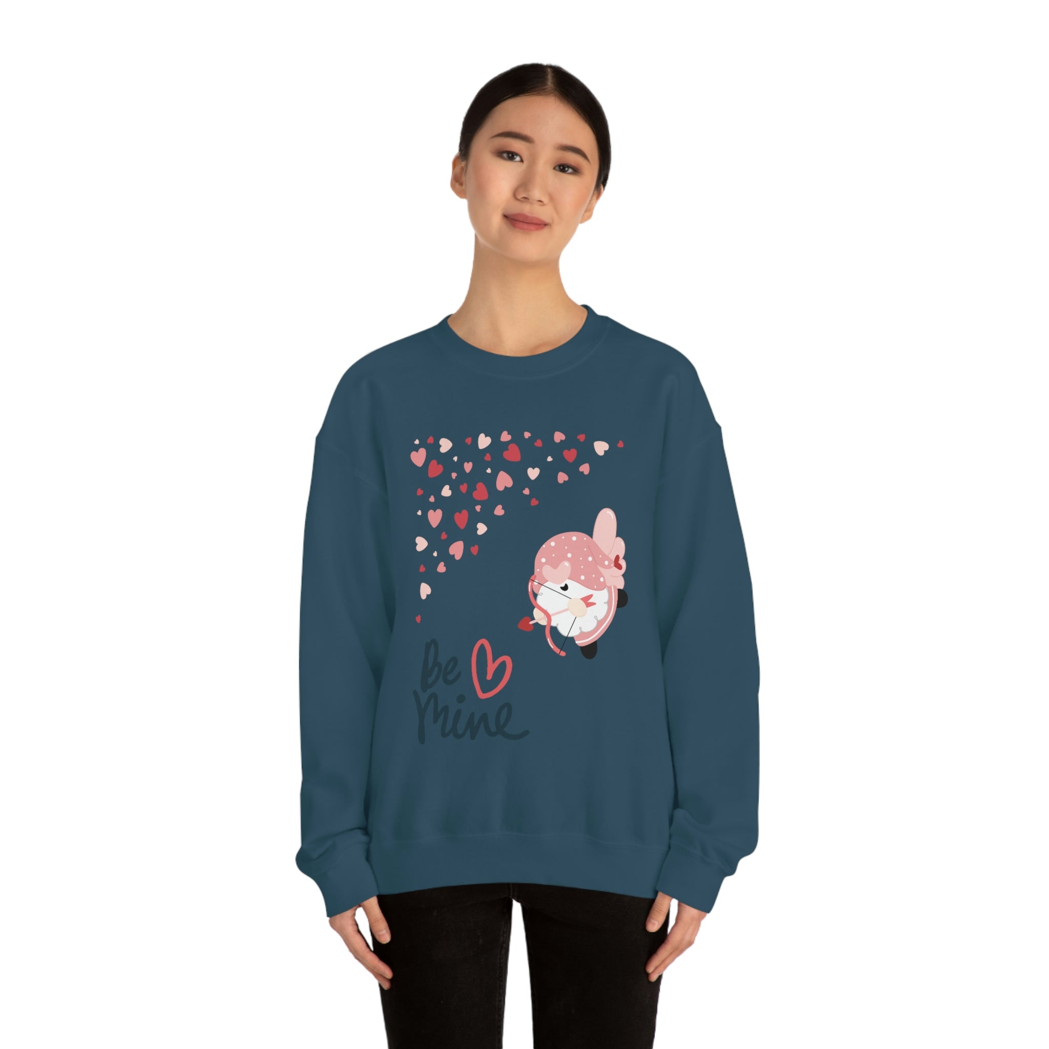 Be Mine Gnome!! Unisex Heavy Blend™ Crewneck Sweatshirt