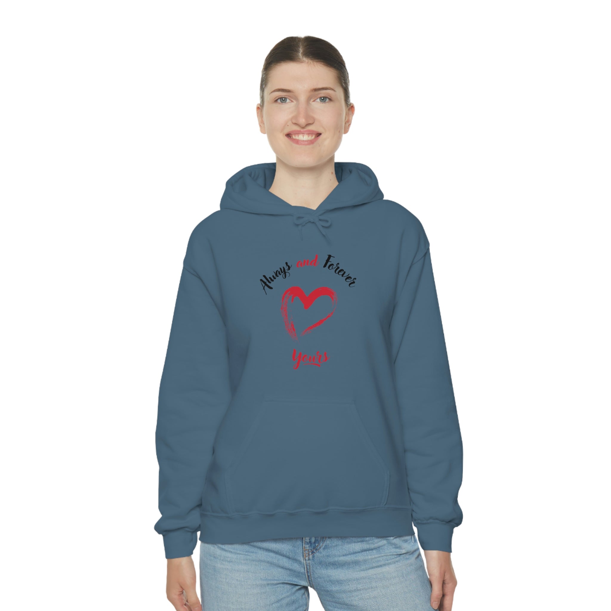 Always And Forever Yours Unisex Heavy Blend™ Hooded Sweatshirt