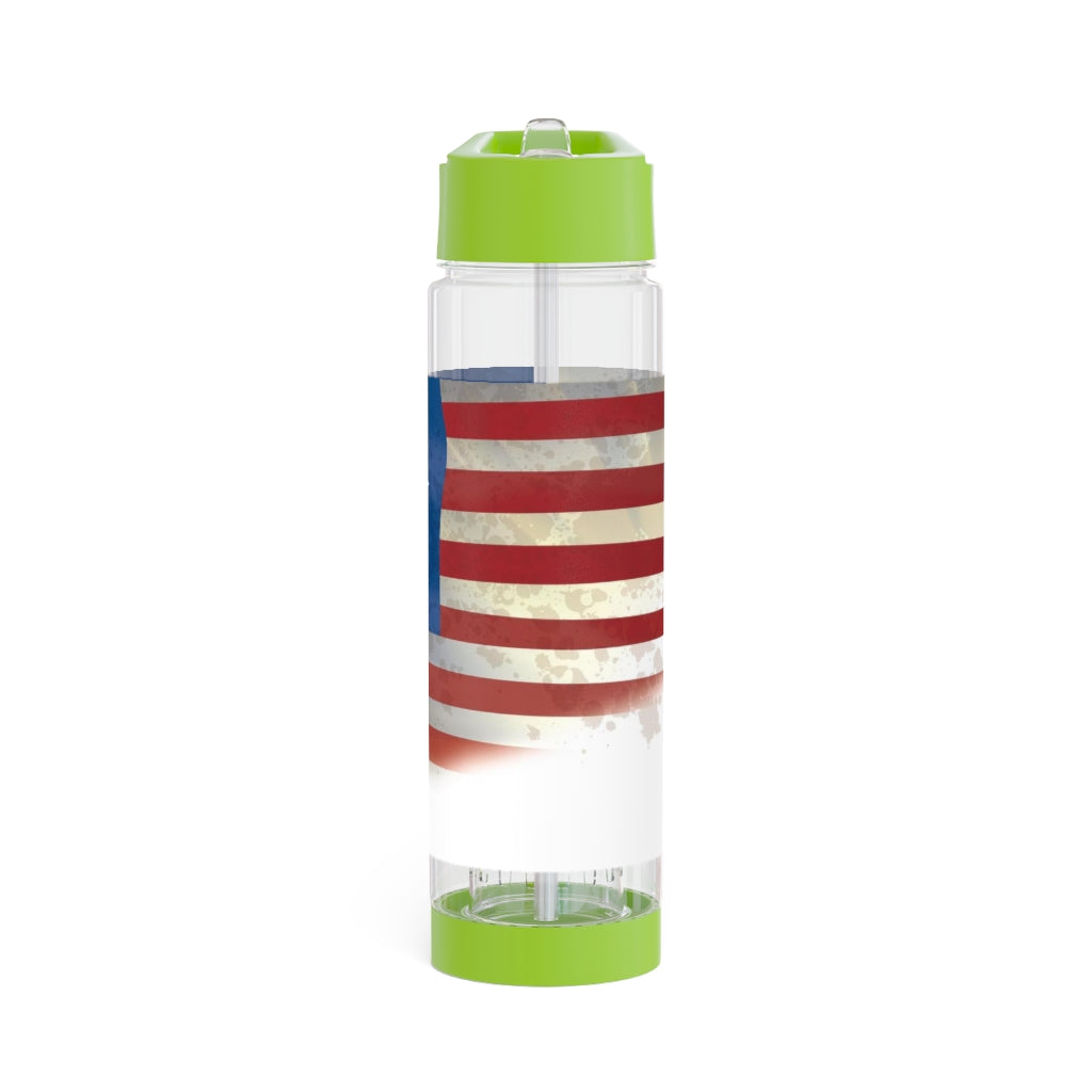 Old Glory Infuser Water Bottle