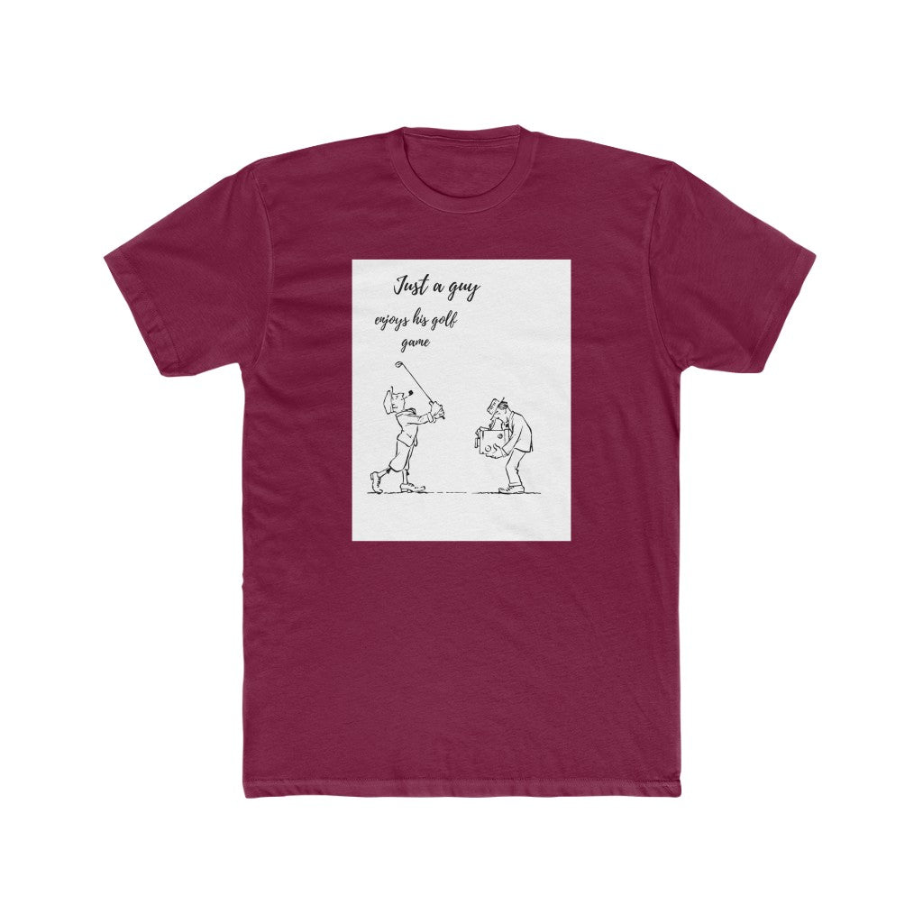 Golfer Men's Cotton Crew Tee