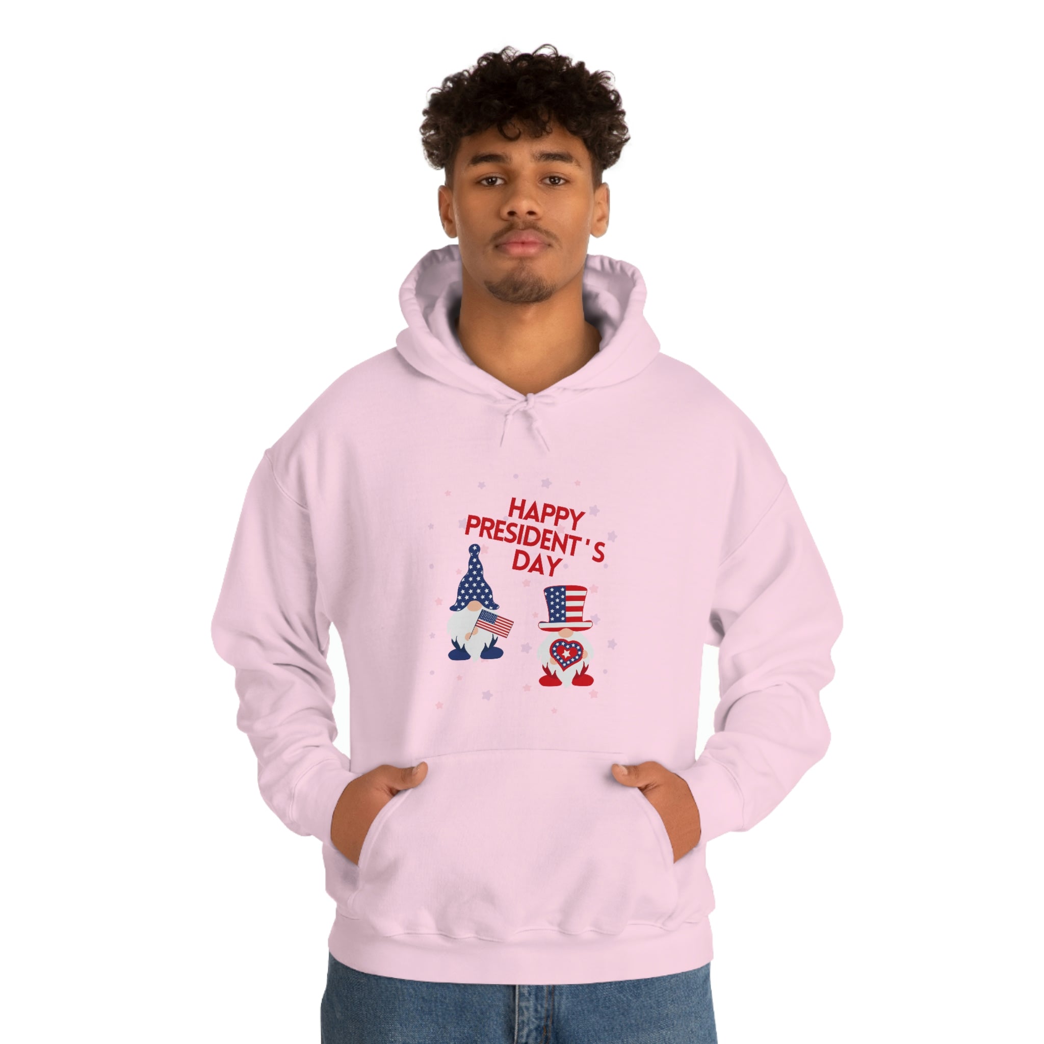 Happy President's Day Gnome Unisex Heavy Blend™ Hooded Sweatshirt