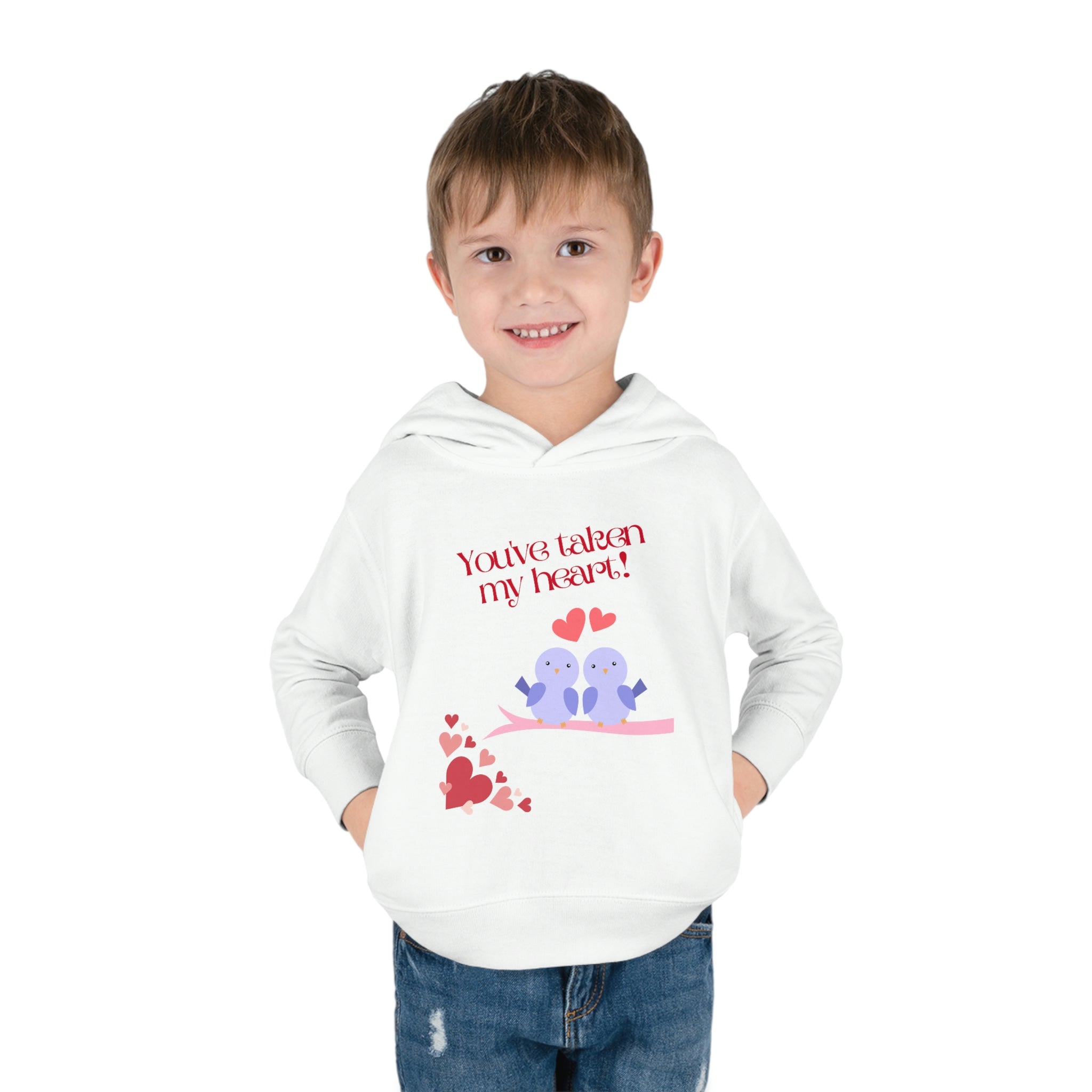 You've Taken My Heart! Toddler Pullover Fleece Hoodie