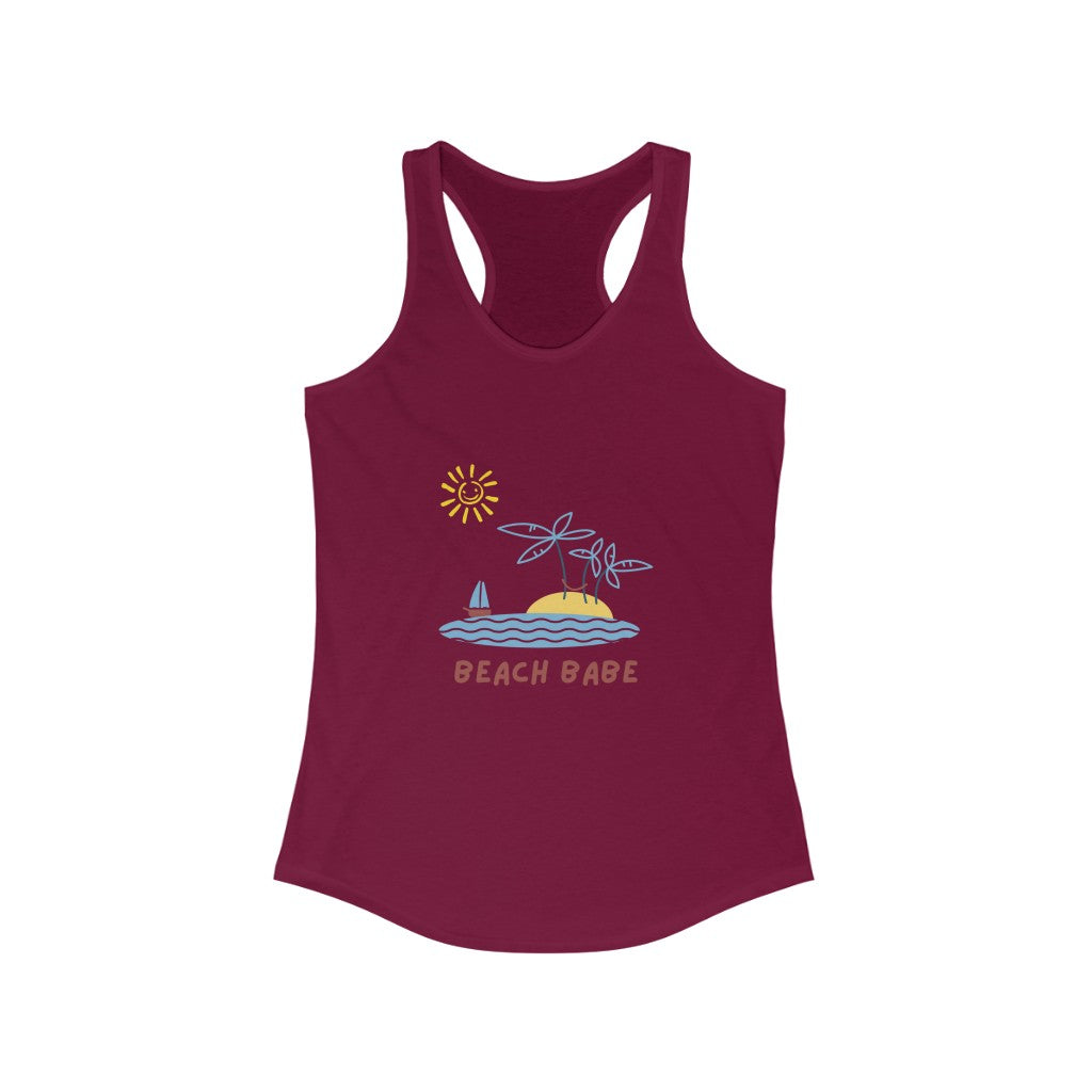 Beach Babe Women's Ideal Racerback Tank