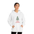Merry Christmas Tree Unisex Heavy Blend™ Hooded Sweatshirt