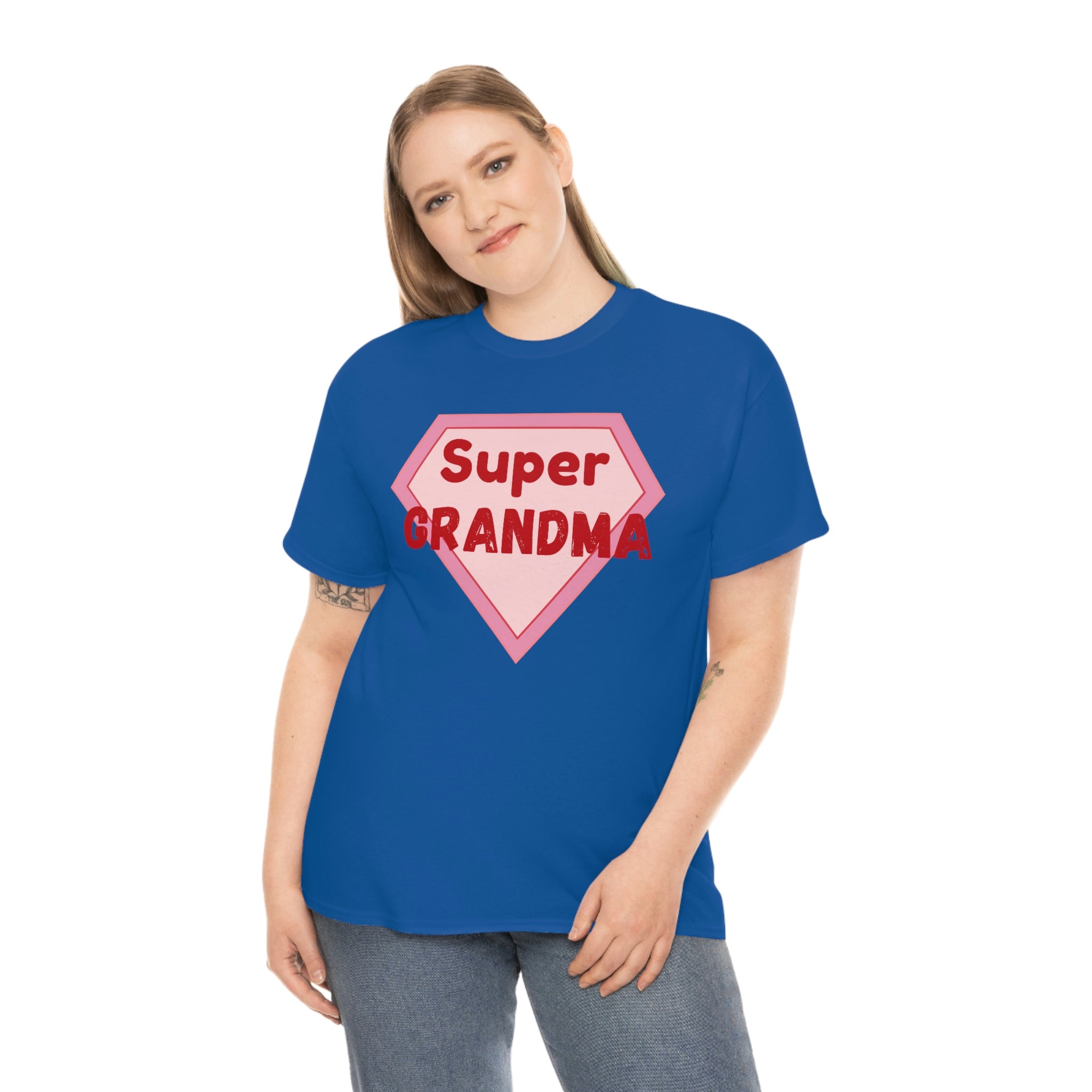 Super Grandma Unisex Heavy Cotton Tee