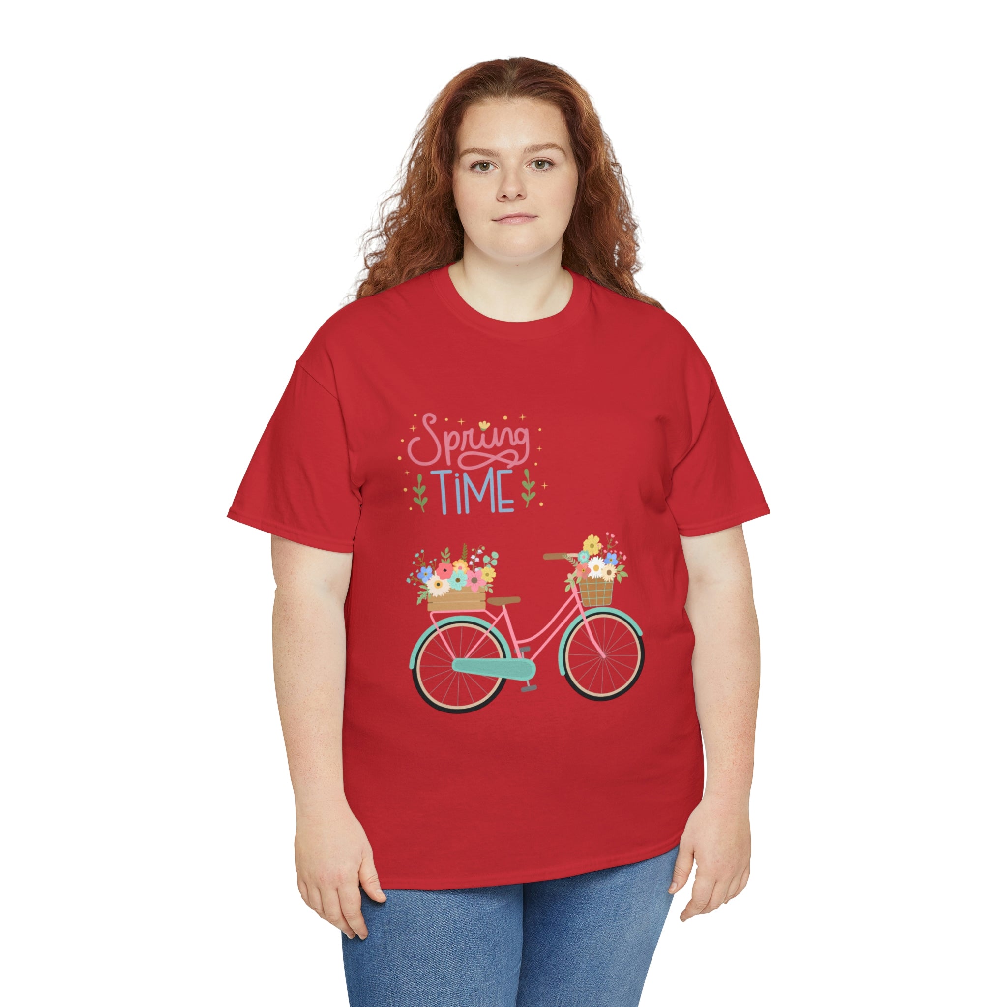 Spring Time Unisex Heavy Cotton Tee
