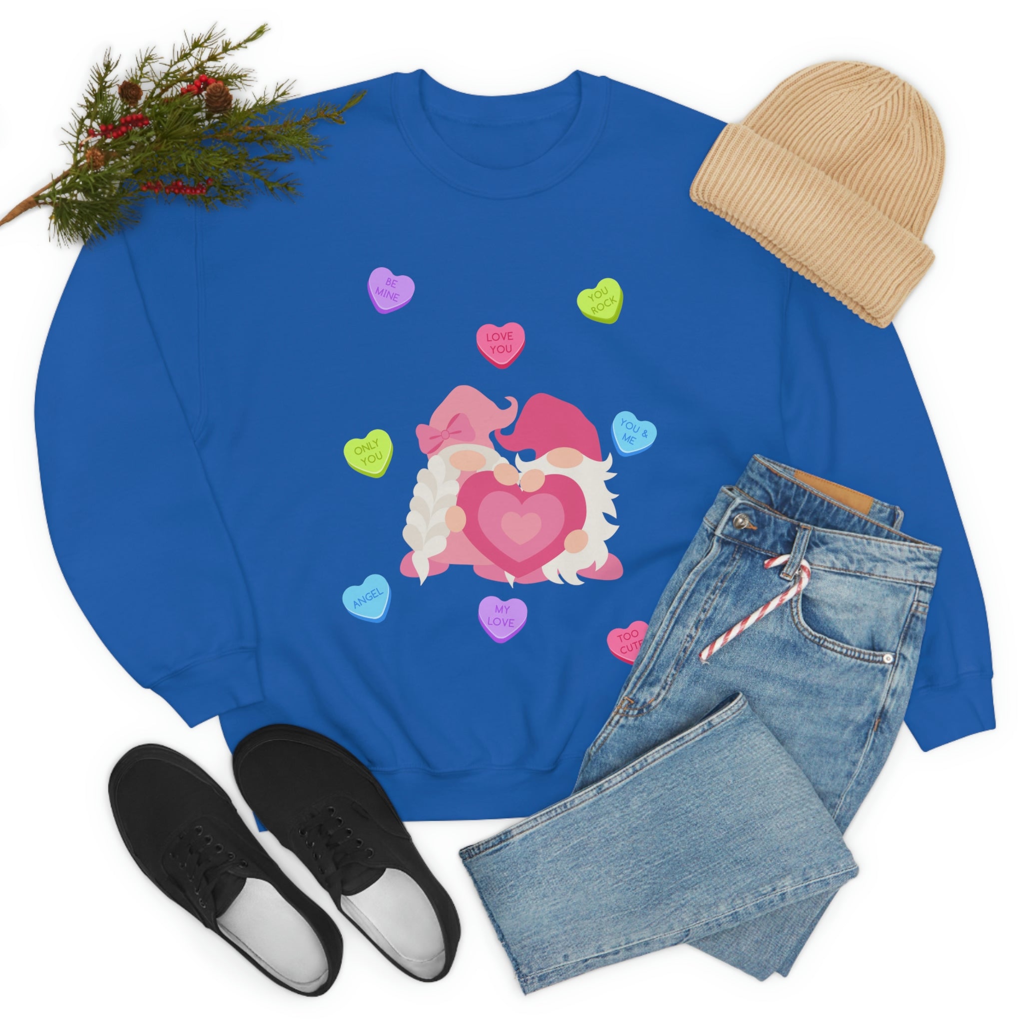 You Gnome I Love You!! Unisex Heavy Blend™ Crewneck Sweatshirt